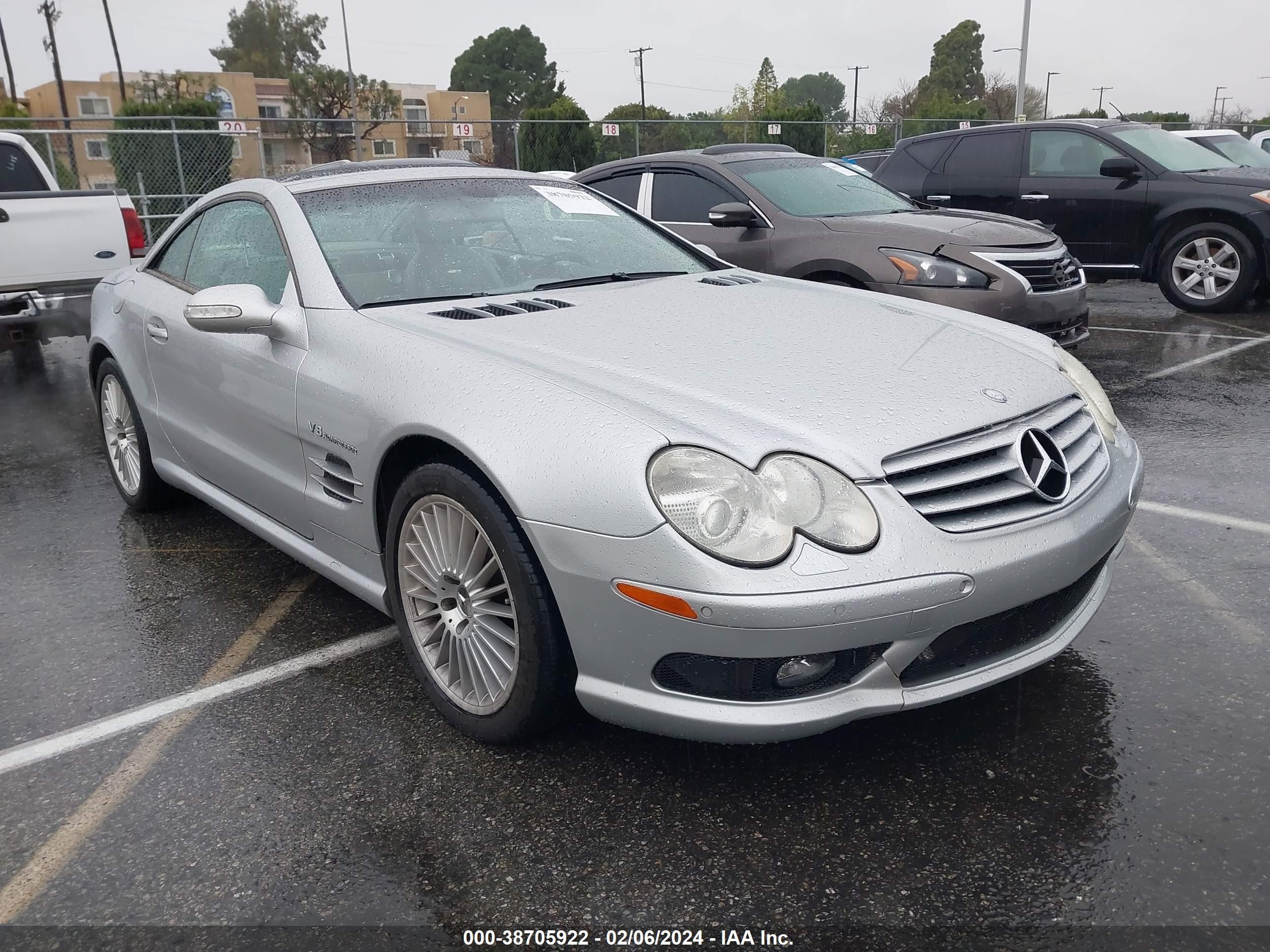 MERCEDES-BENZ SL-KLASSE 2003 wdbsk74fx3f039740