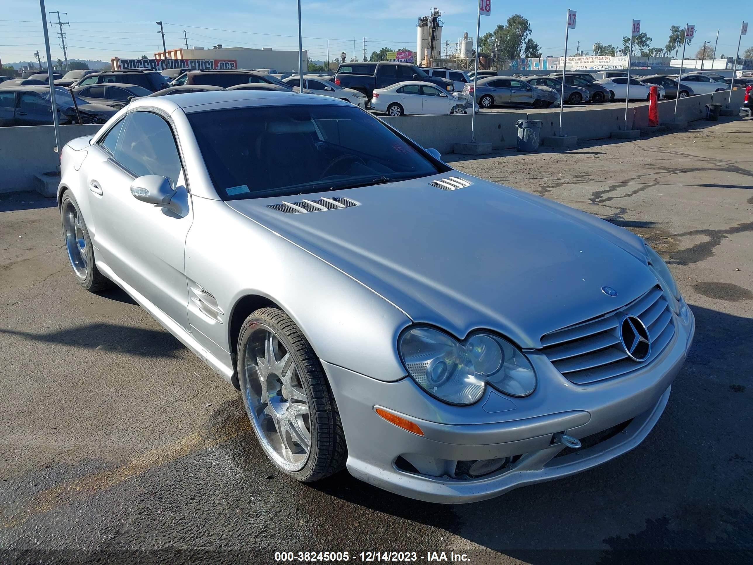 MERCEDES-BENZ SL-KLASSE 2003 wdbsk75f03f023044