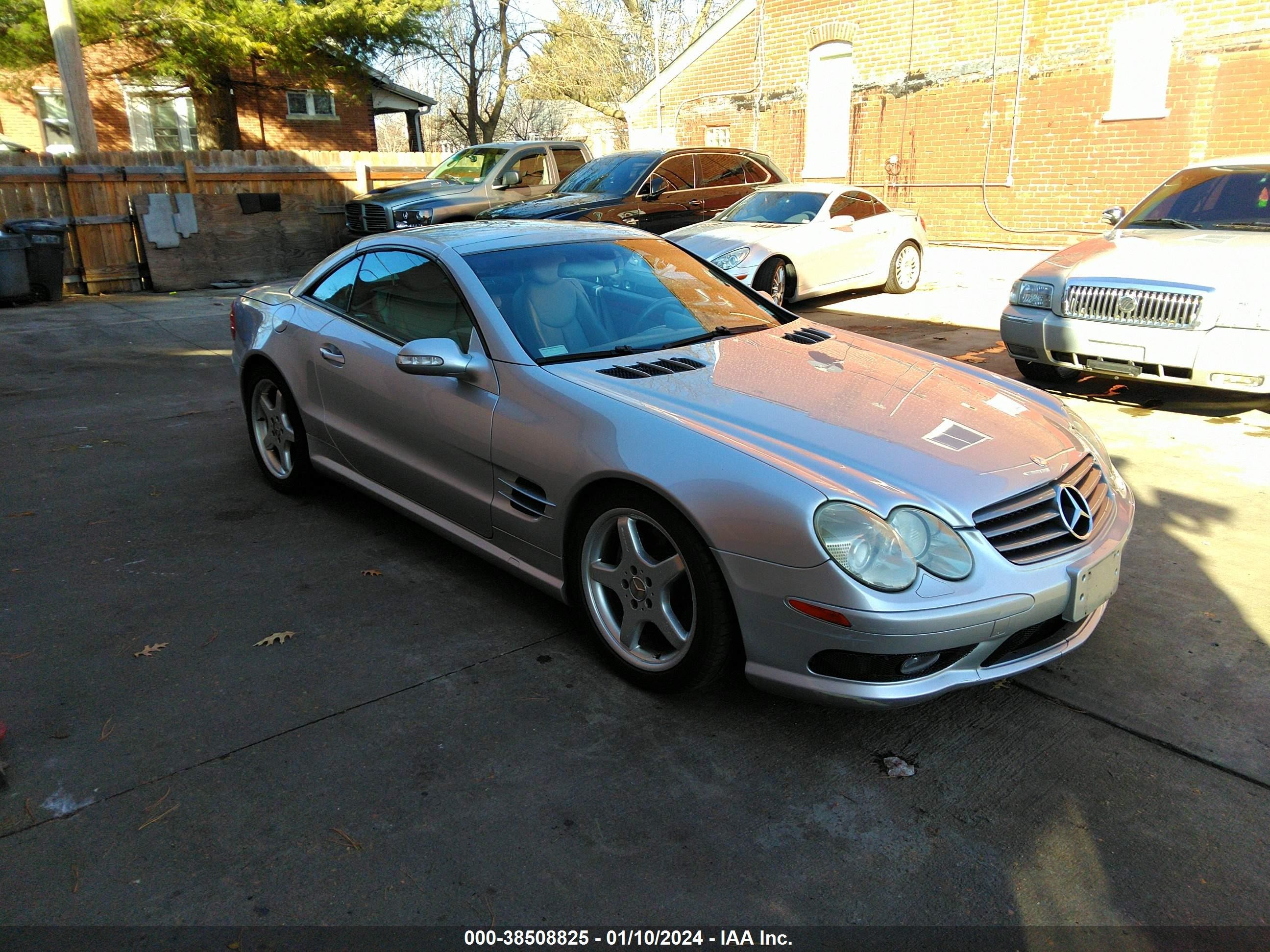 MERCEDES-BENZ SL-KLASSE 2003 wdbsk75f03f045304