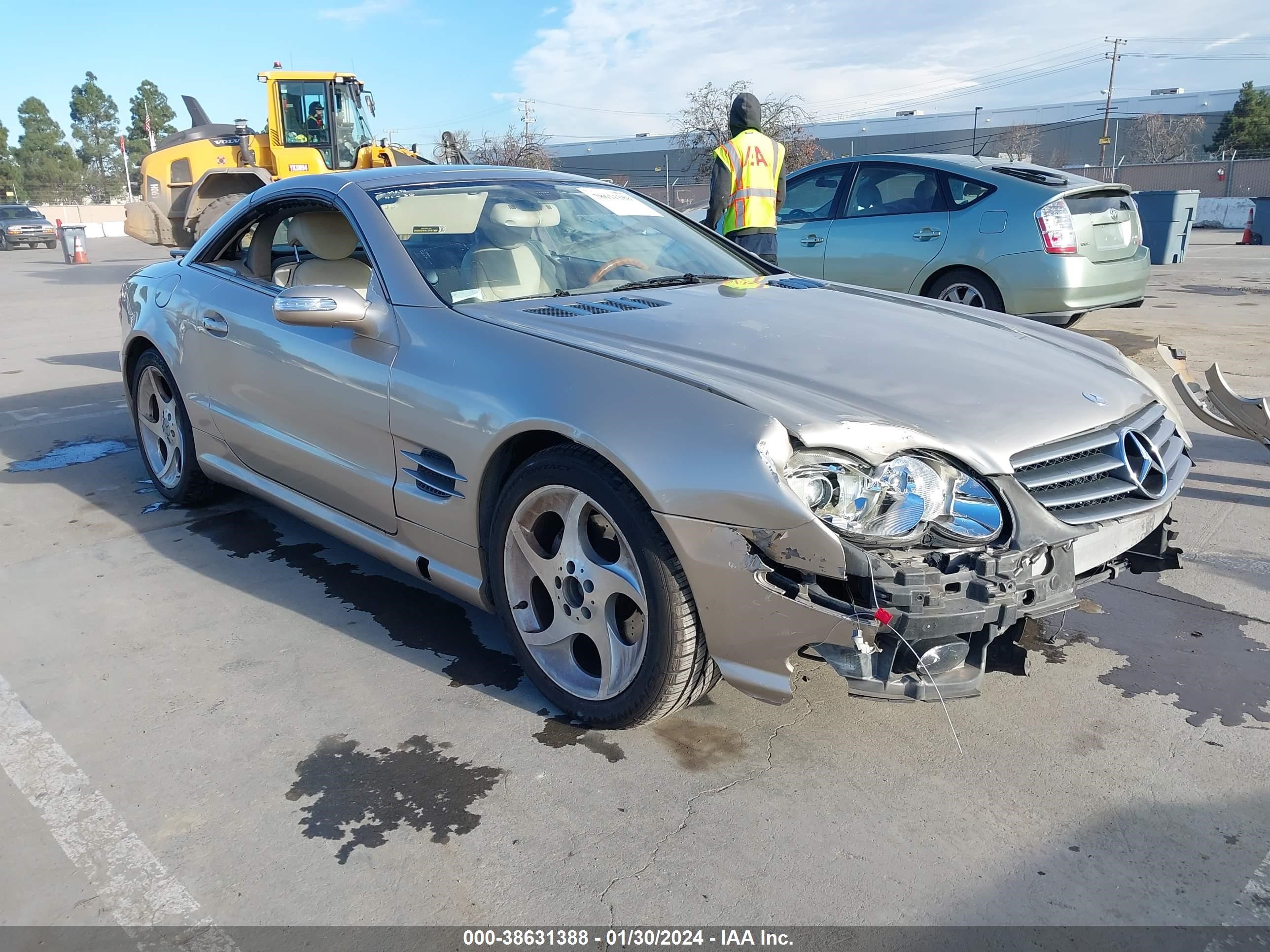 MERCEDES-BENZ SL-KLASSE 2005 wdbsk75f05f091153