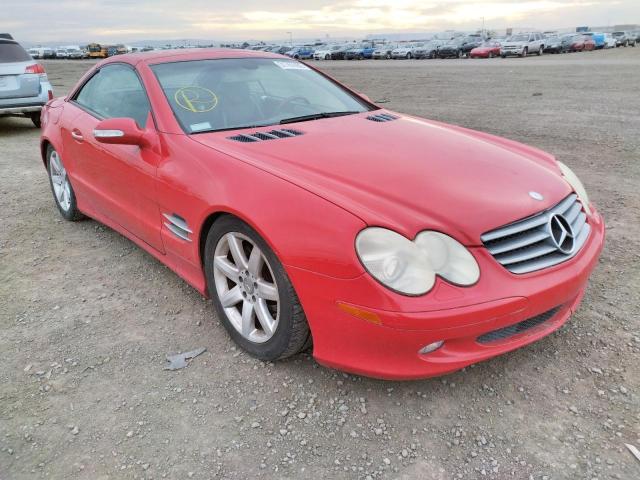 MERCEDES-BENZ SL 500R 2003 wdbsk75f13f032822