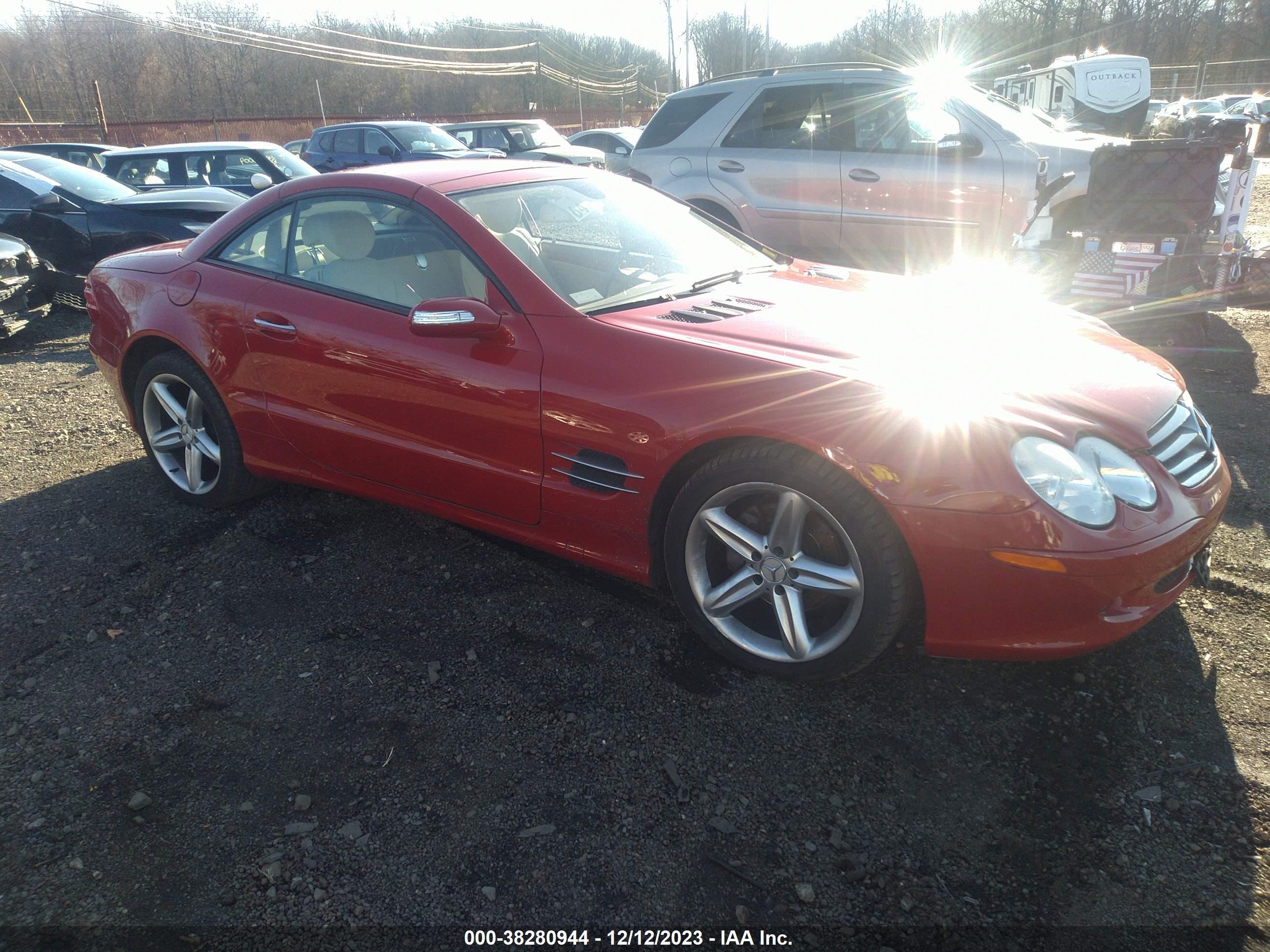 MERCEDES-BENZ SL-KLASSE 2005 wdbsk75f15f094028