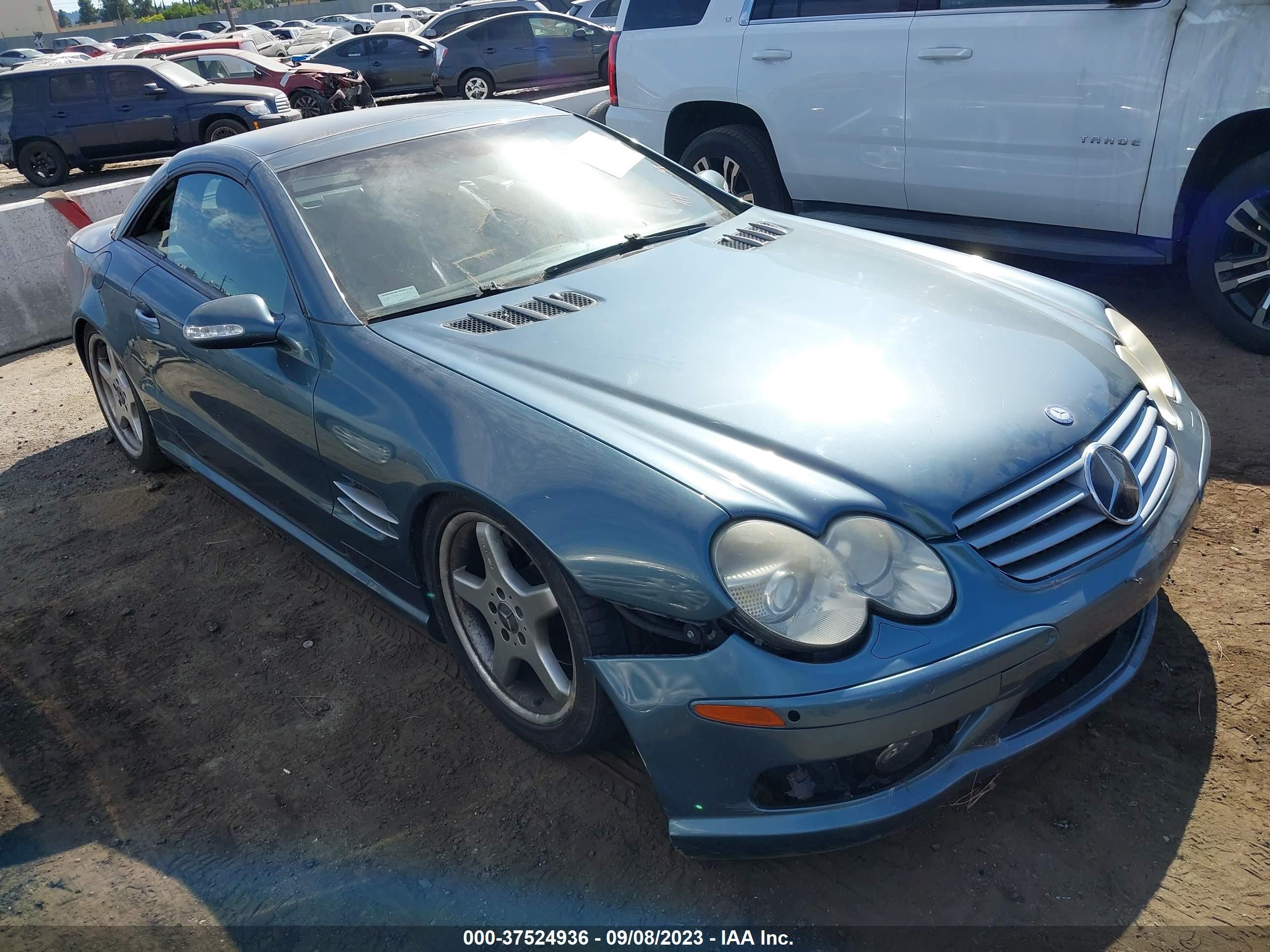 MERCEDES-BENZ SL-KLASSE 2003 wdbsk75f23f059849