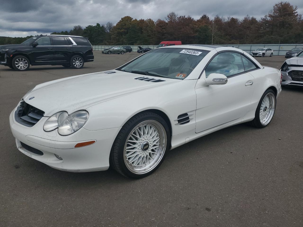 MERCEDES-BENZ SL-KLASSE 2003 wdbsk75f33f013589