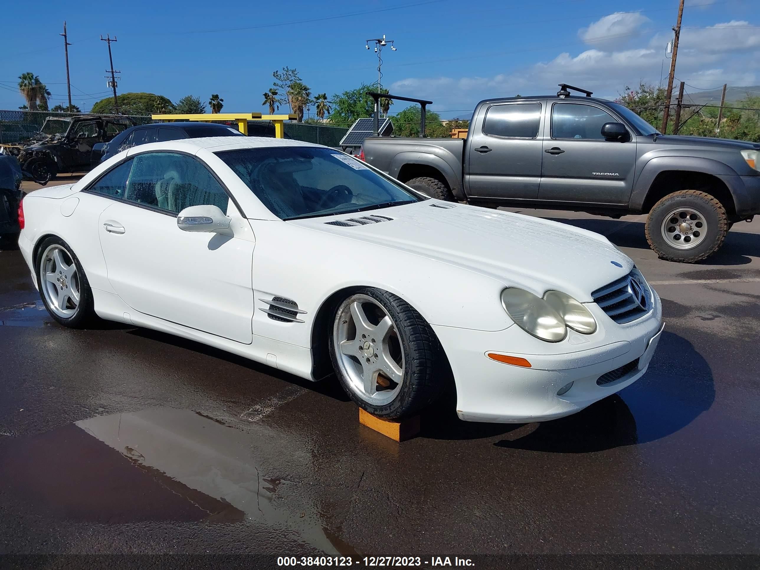 MERCEDES-BENZ SL-KLASSE 2003 wdbsk75f43f018557