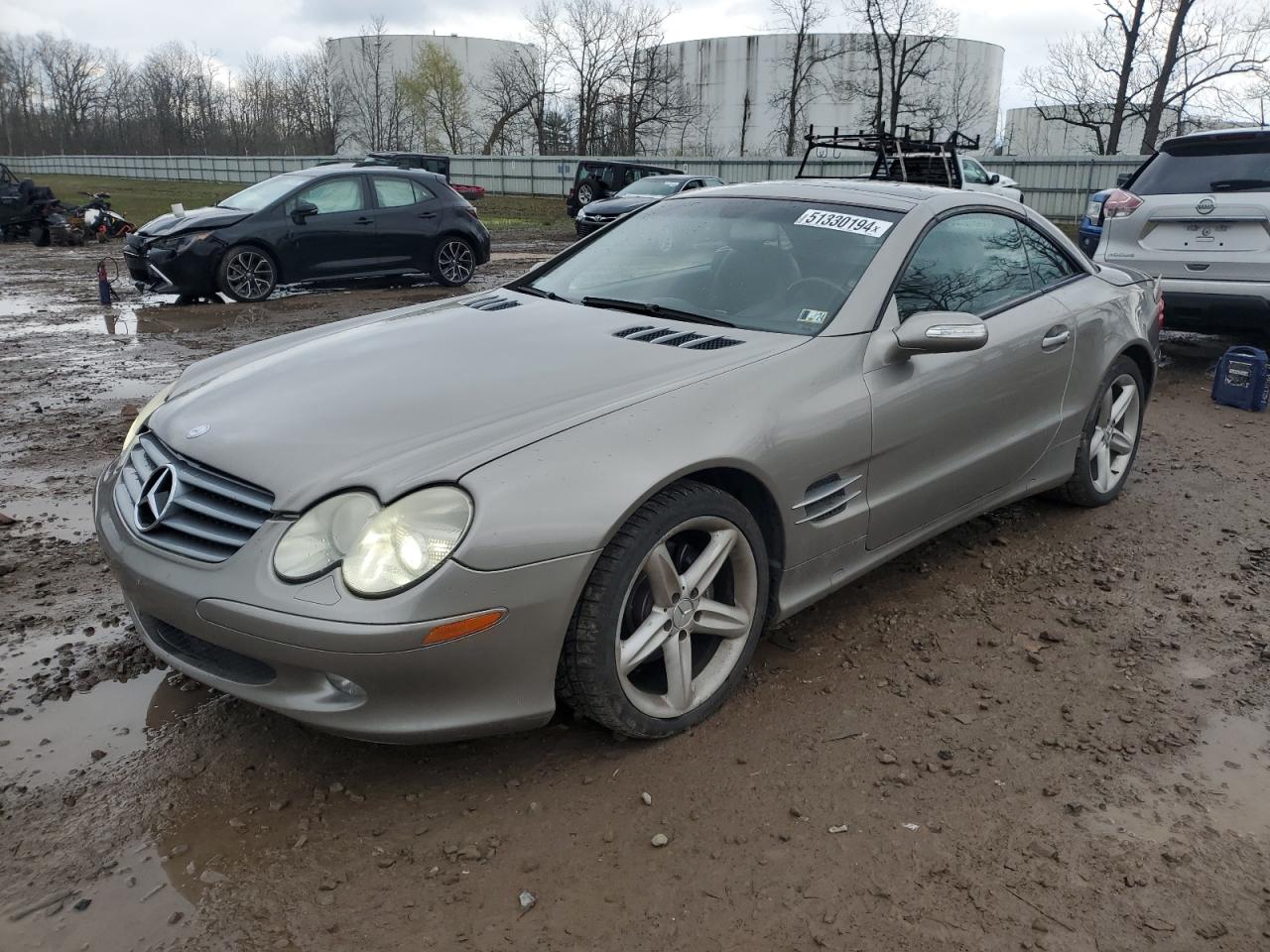 MERCEDES-BENZ SL-KLASSE 2004 wdbsk75f44f066870