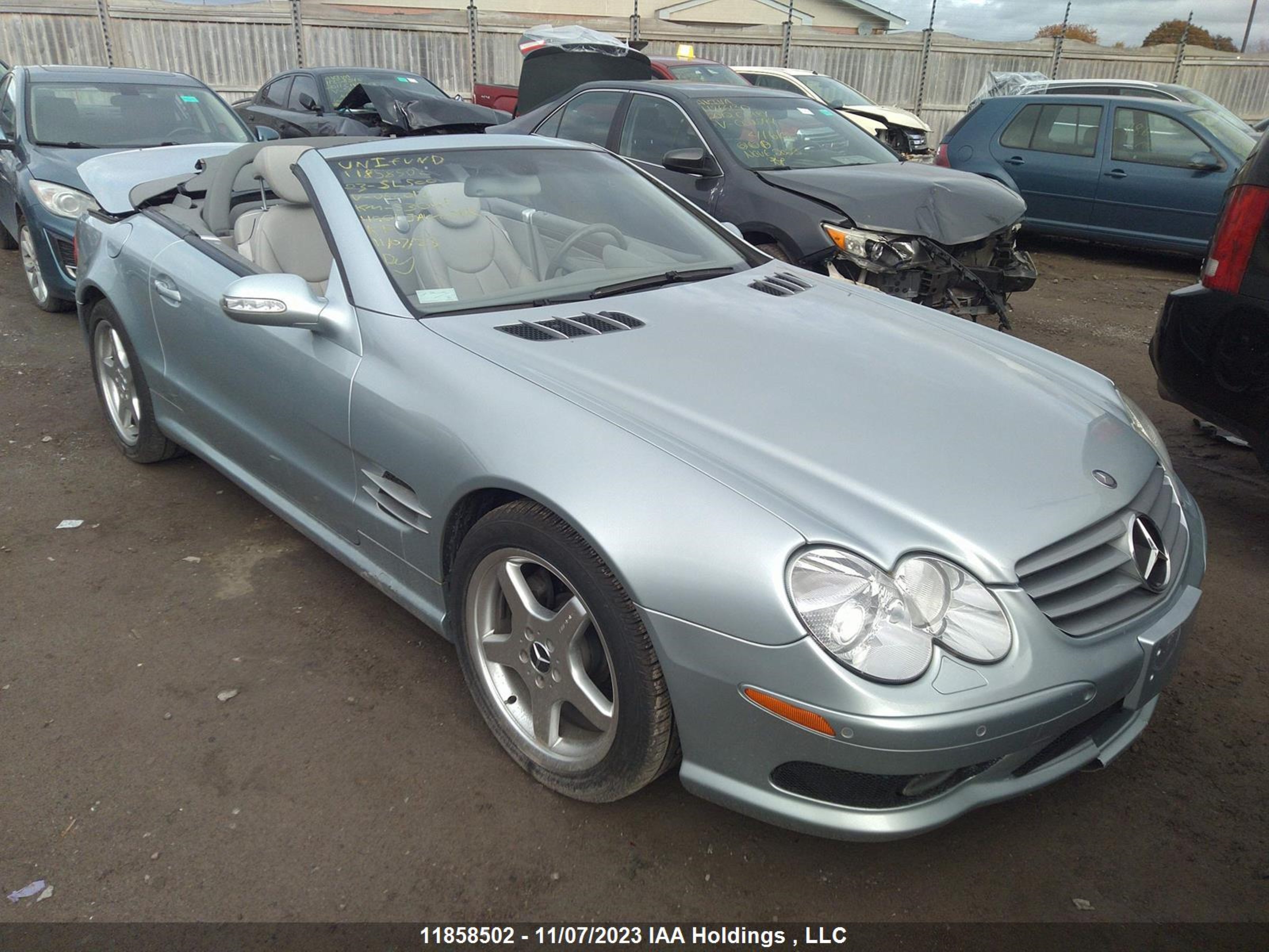 MERCEDES-BENZ SL-KLASSE 2003 wdbsk75f63f062012