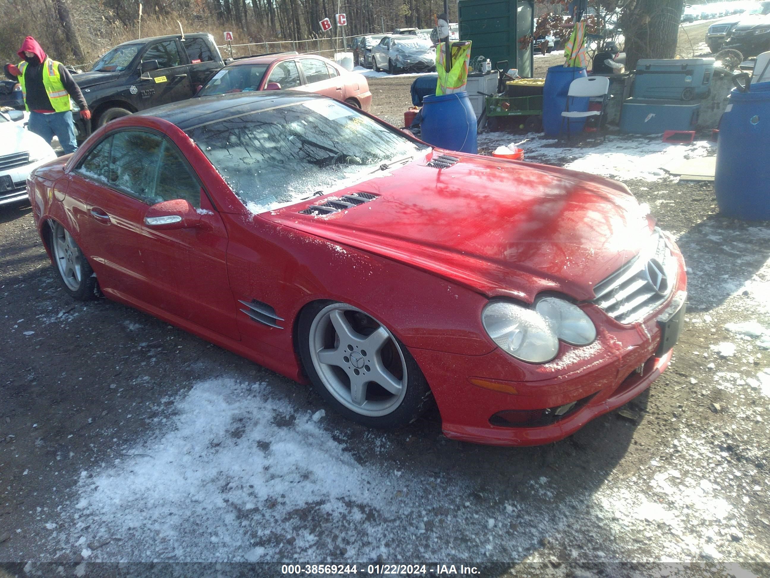 MERCEDES-BENZ SL-KLASSE 2003 wdbsk75f73f006872