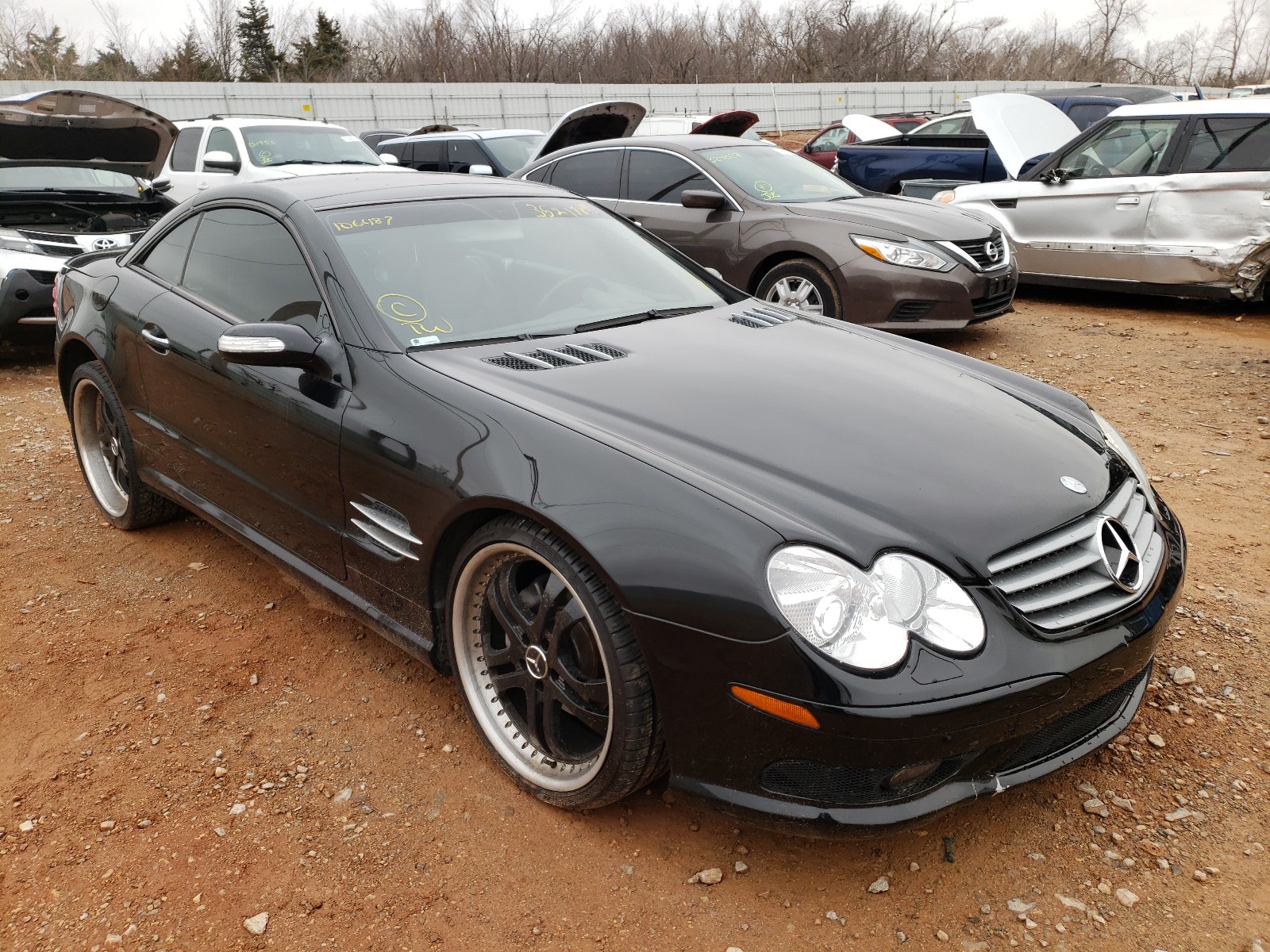 MERCEDES-BENZ SL 500 2005 wdbsk75f75f106487