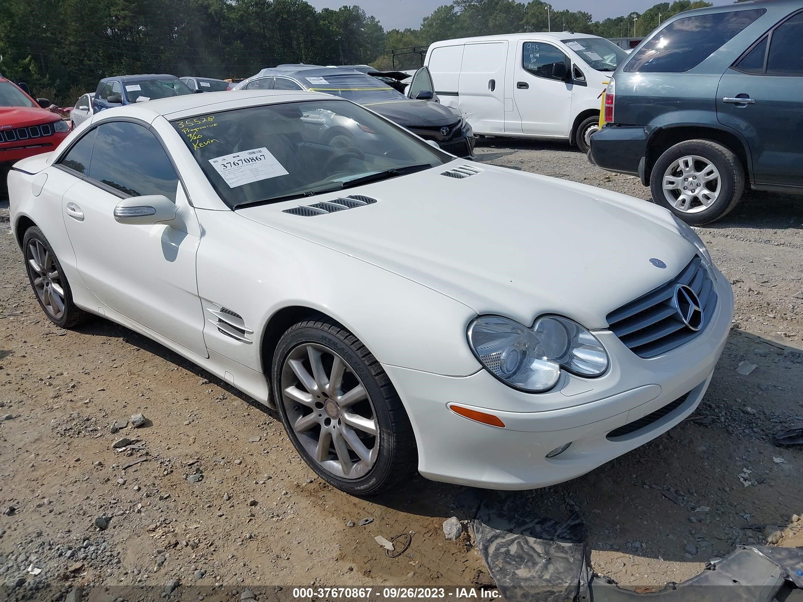 MERCEDES-BENZ SL-KLASSE 2006 wdbsk75f76f109150