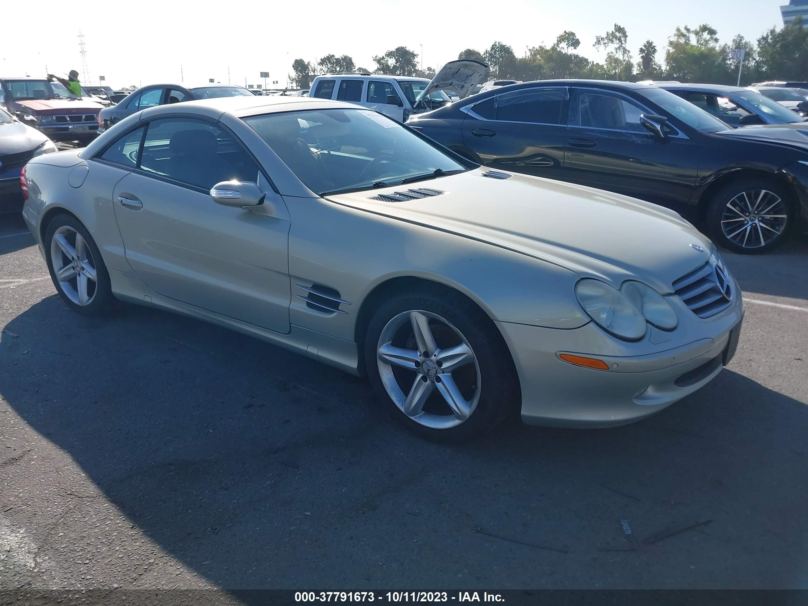 MERCEDES-BENZ SL-KLASSE 2005 wdbsk75f85f092387