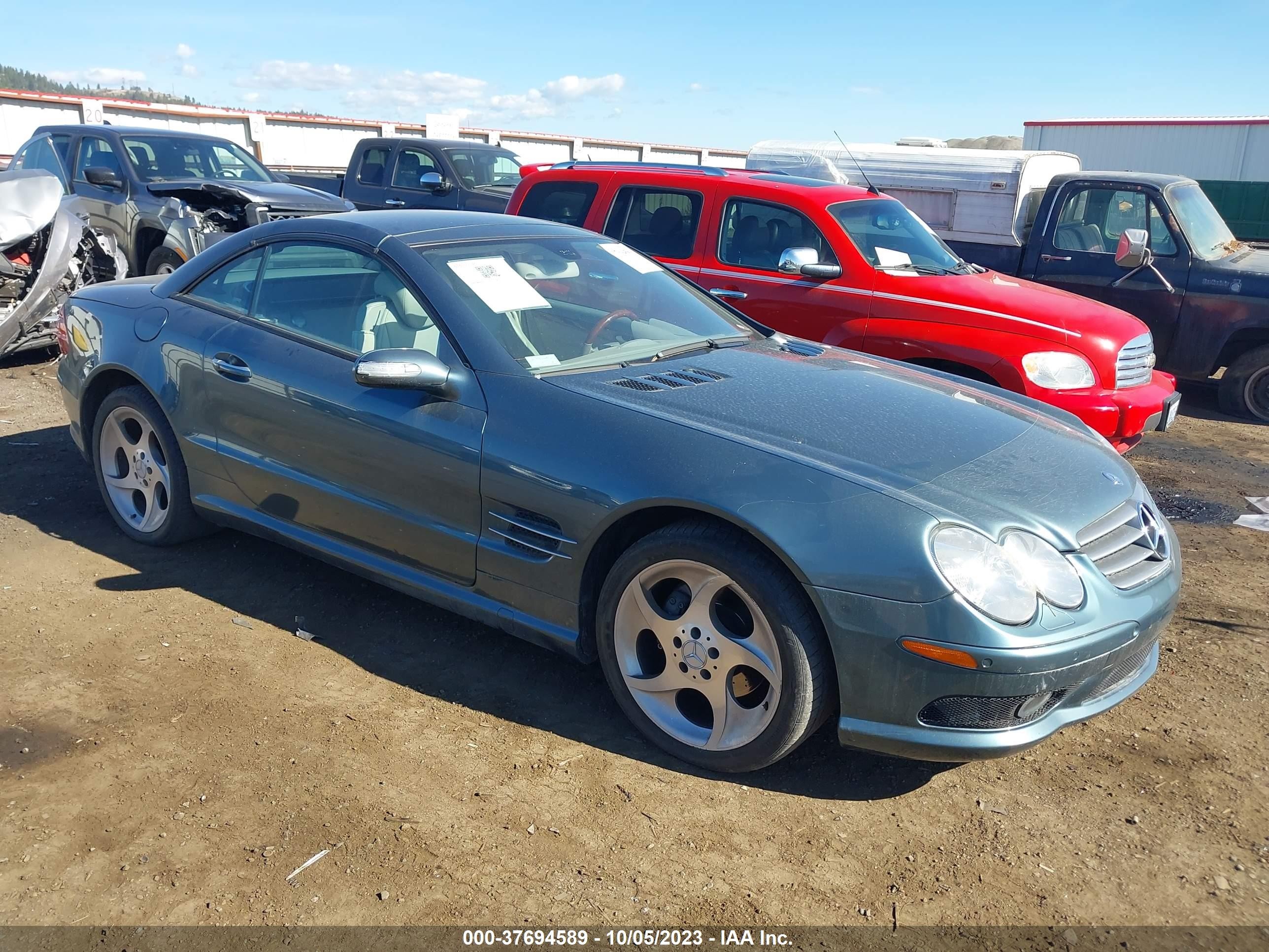 MERCEDES-BENZ SL-KLASSE 2005 wdbsk75f85f094835