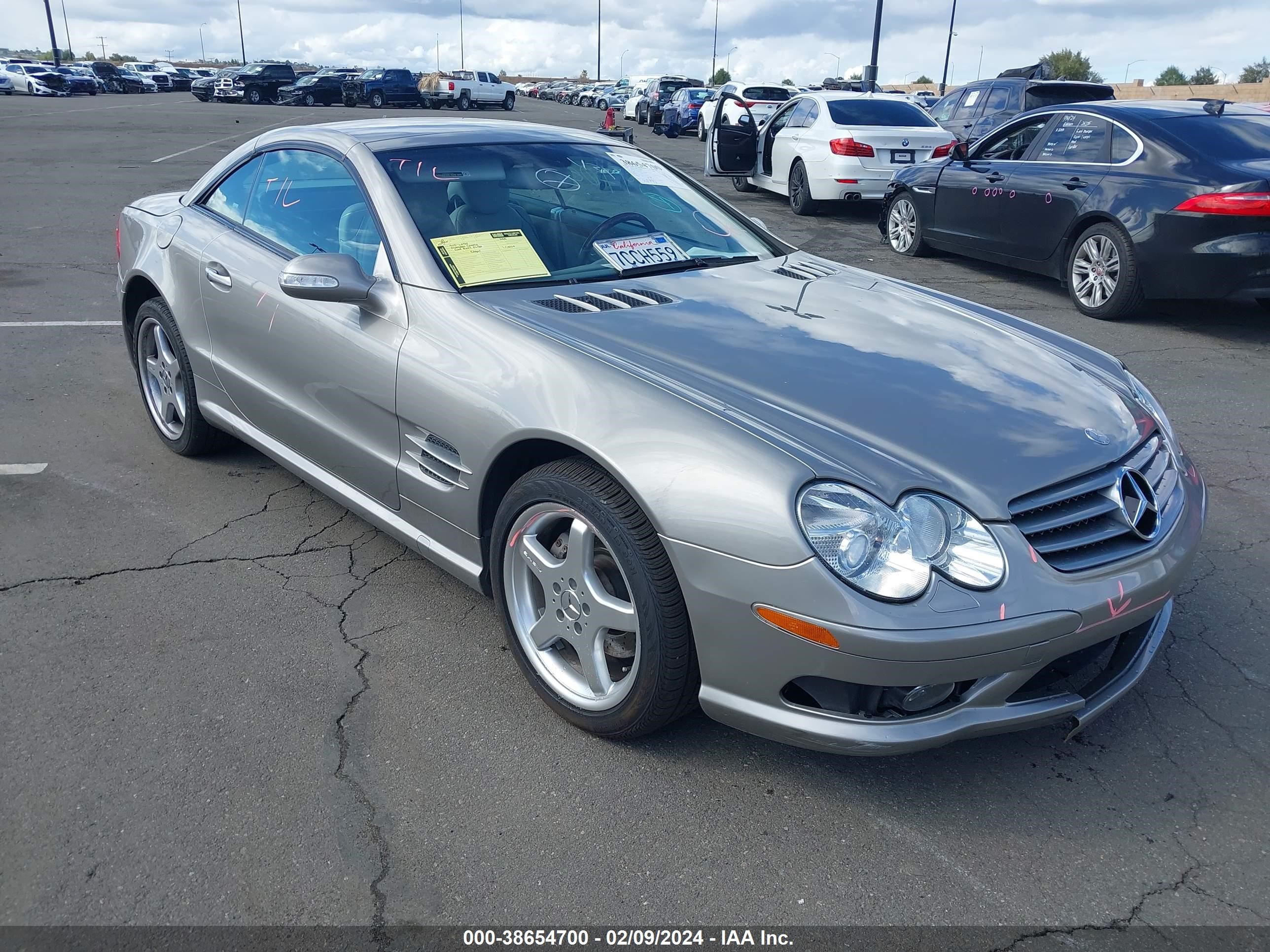 MERCEDES-BENZ SL-KLASSE 2003 wdbsk75f93f055023