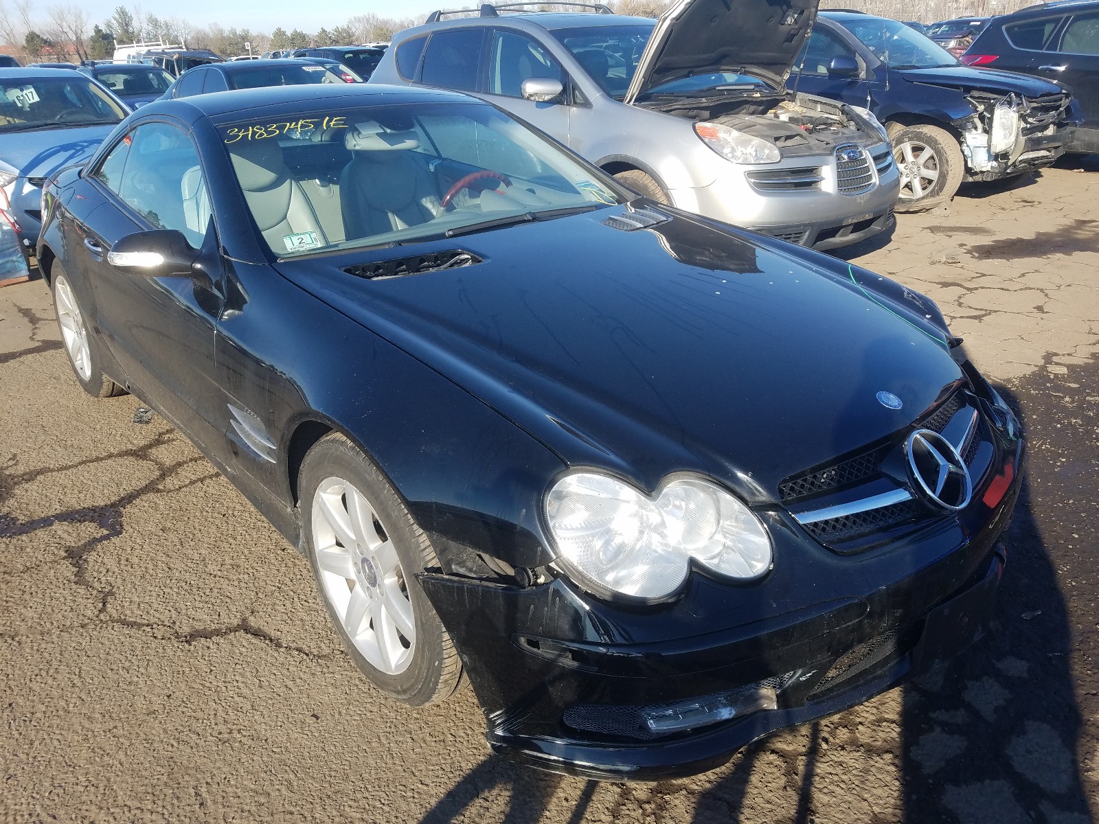 MERCEDES-BENZ SL 500R 2003 wdbsk75fx3f020734