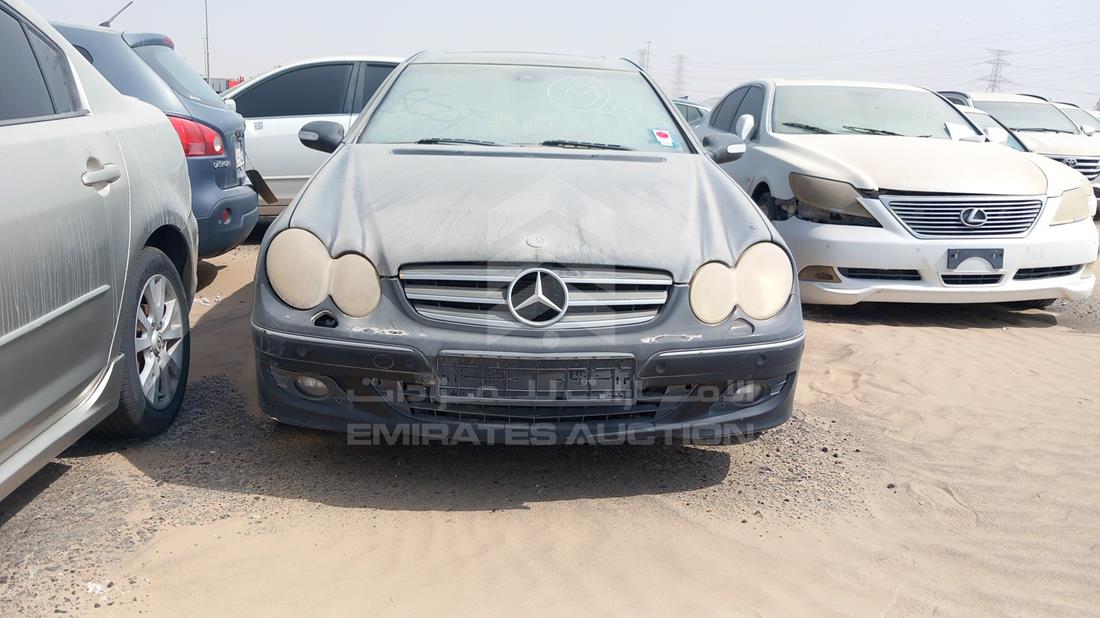 MERCEDES CLK 2007 wdbtj54h97f222498