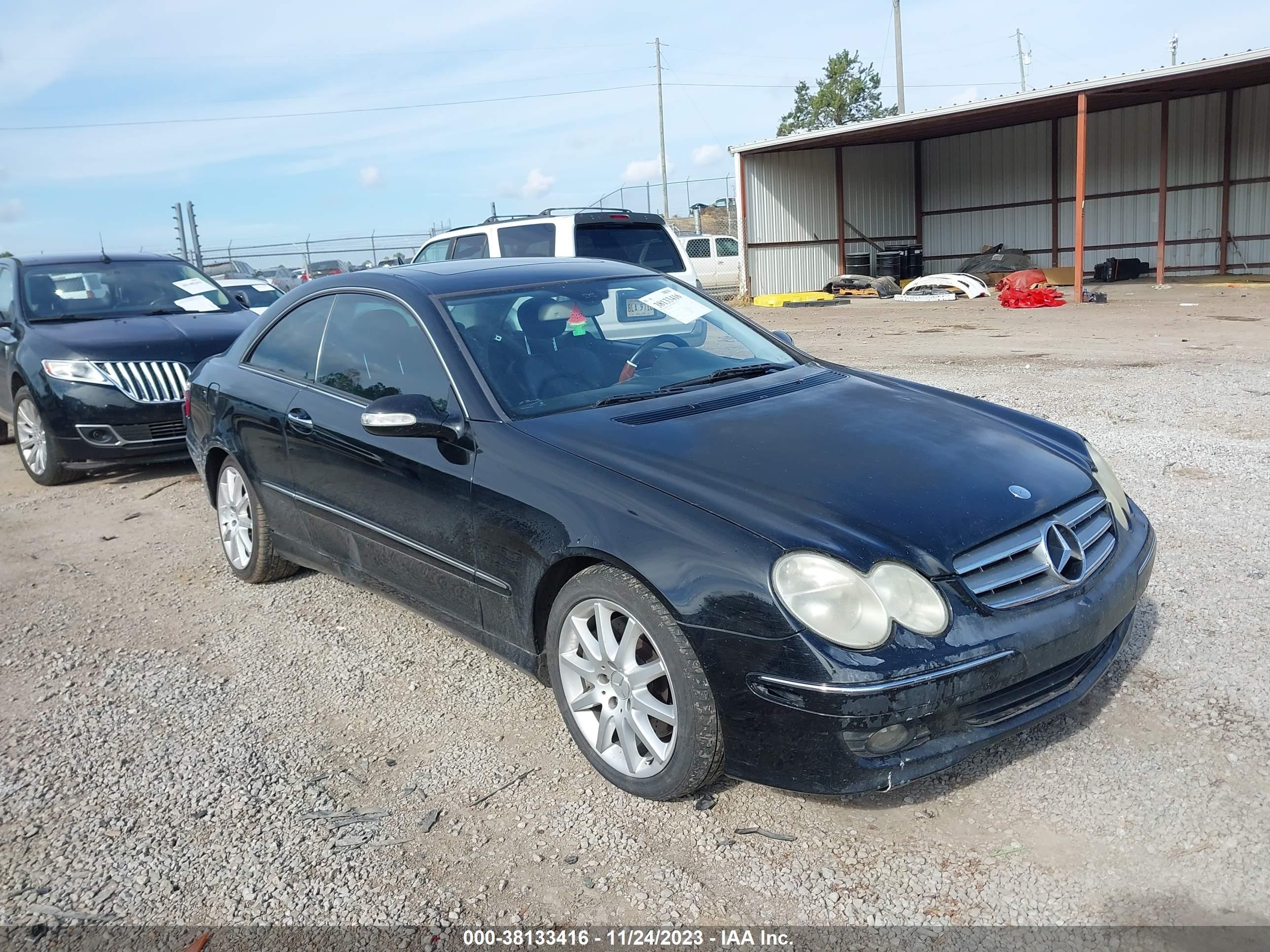 MERCEDES-BENZ CLK-KLASSE 2007 wdbtj56h07f217817