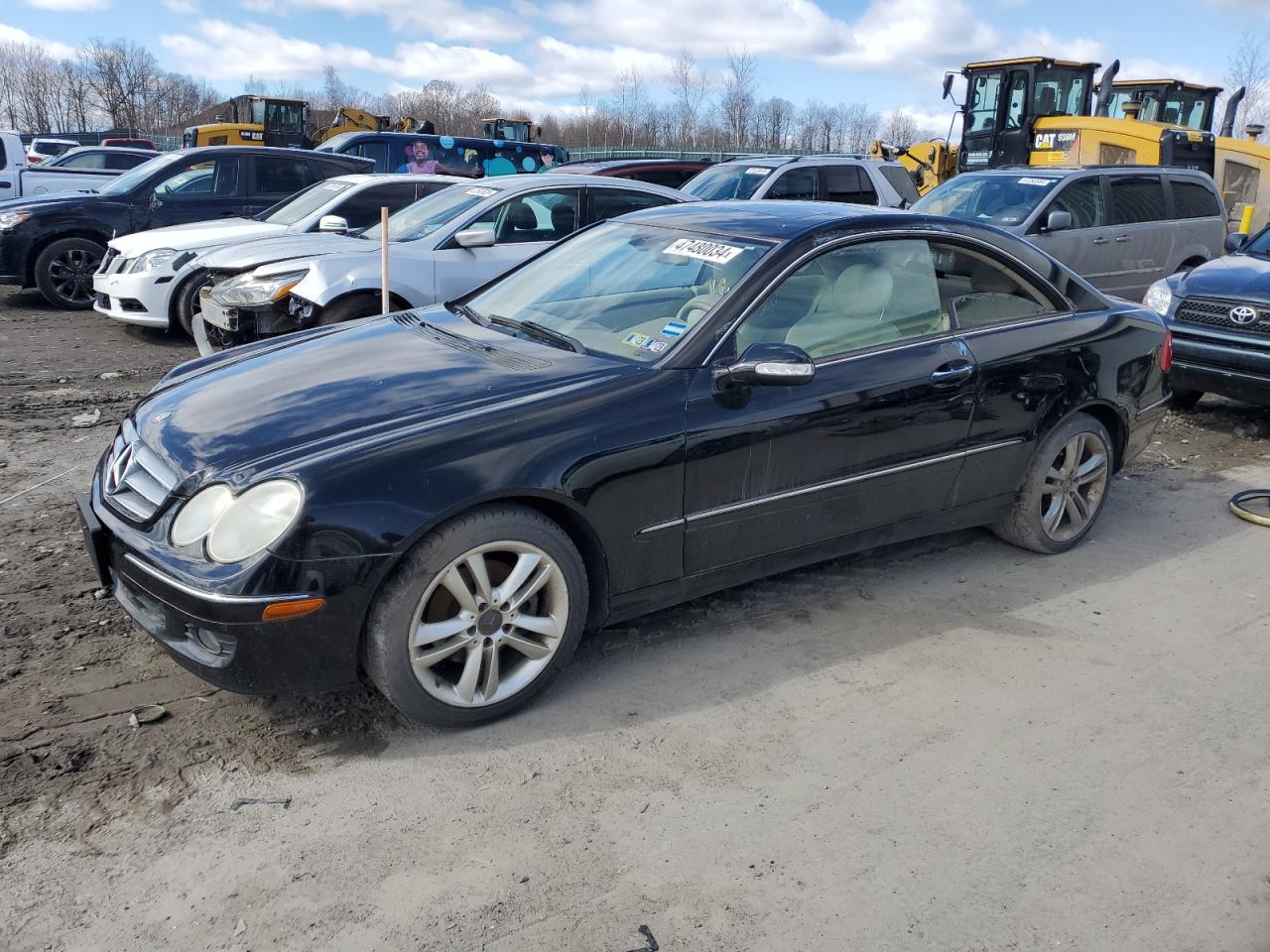 MERCEDES-BENZ CLK-KLASSE 2007 wdbtj56h37f215091