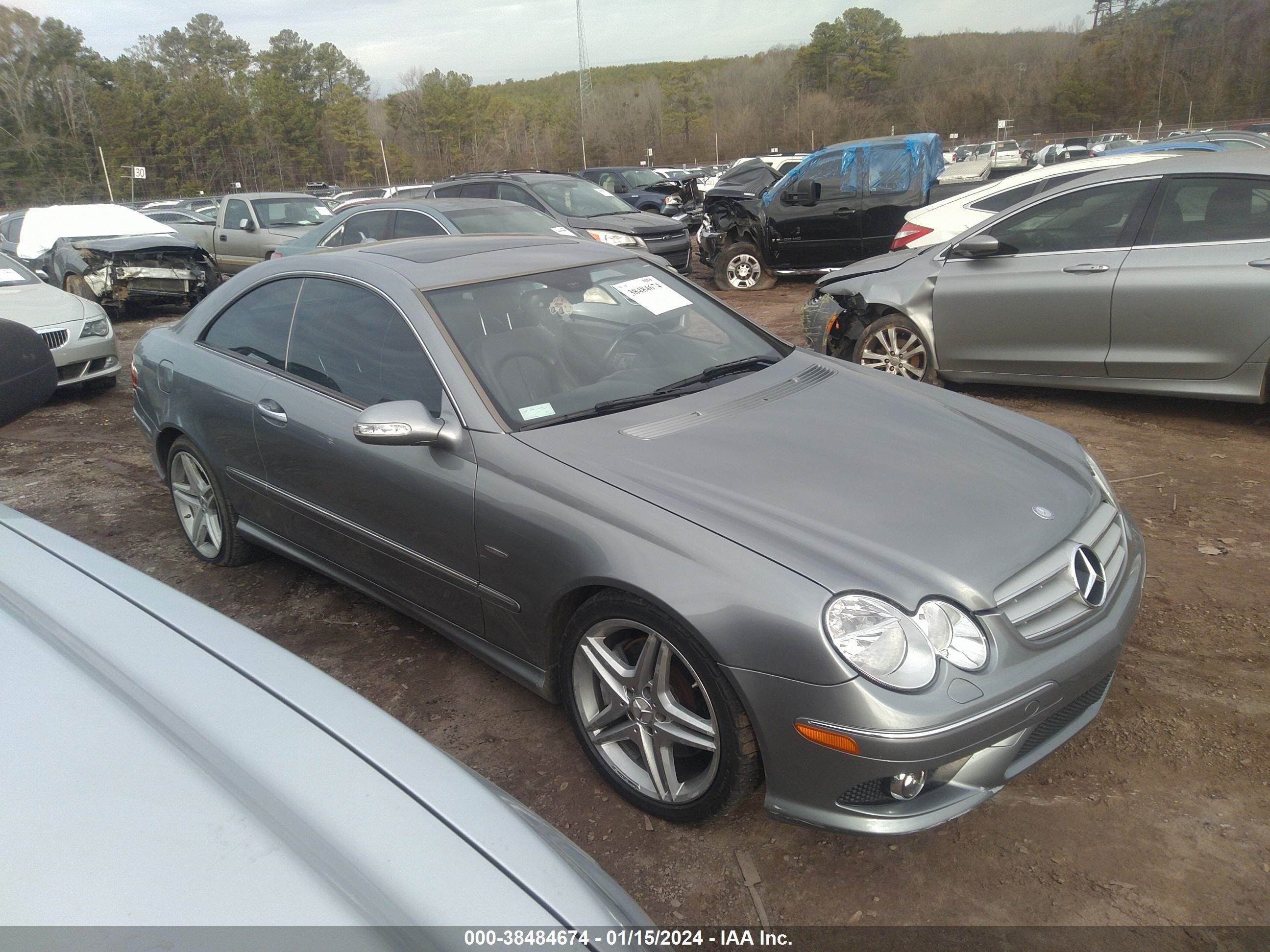 MERCEDES-BENZ CLK-KLASSE 2009 wdbtj56h49f264660