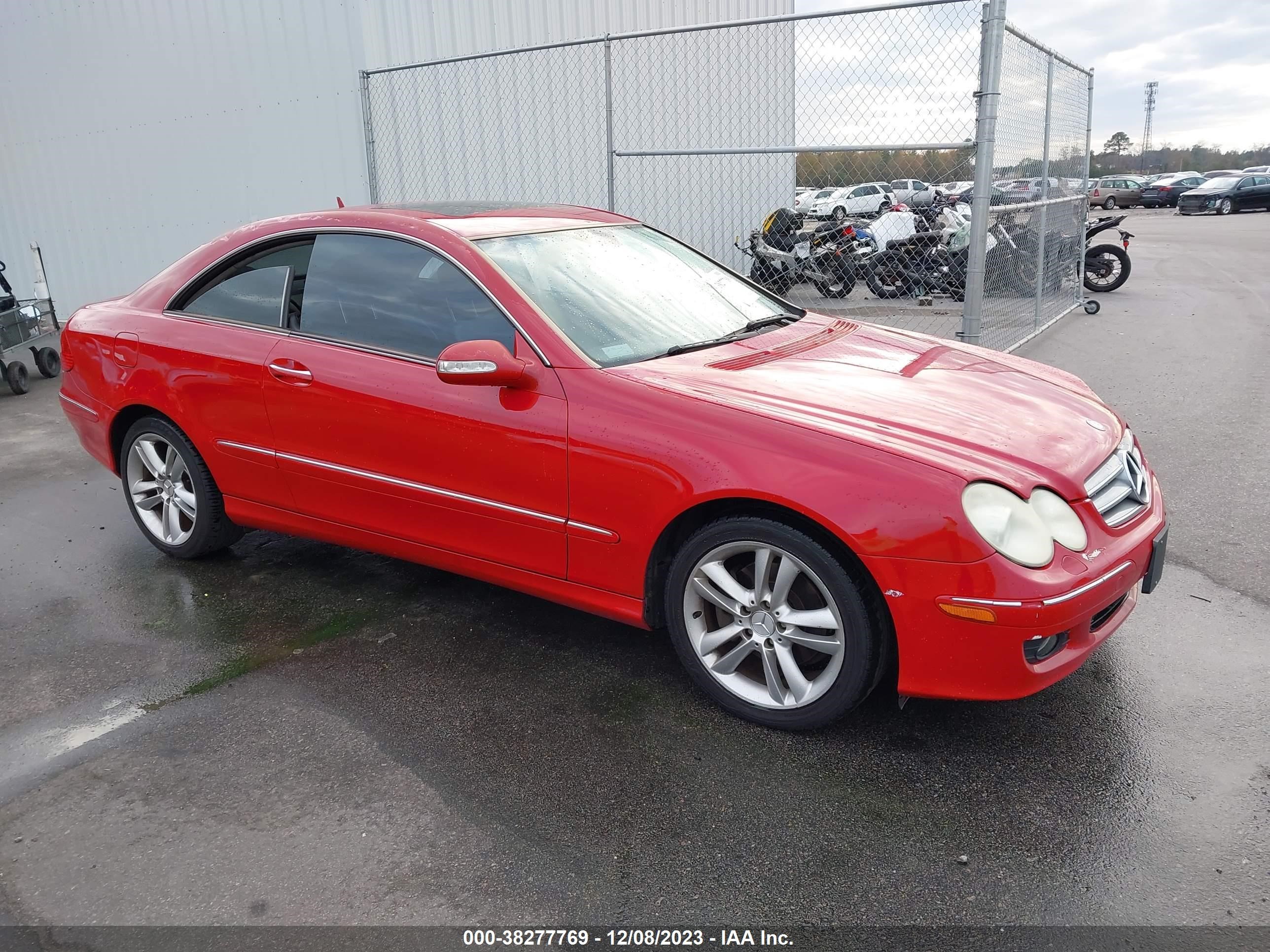 MERCEDES-BENZ CLK-KLASSE 2007 wdbtj56hx7f212172