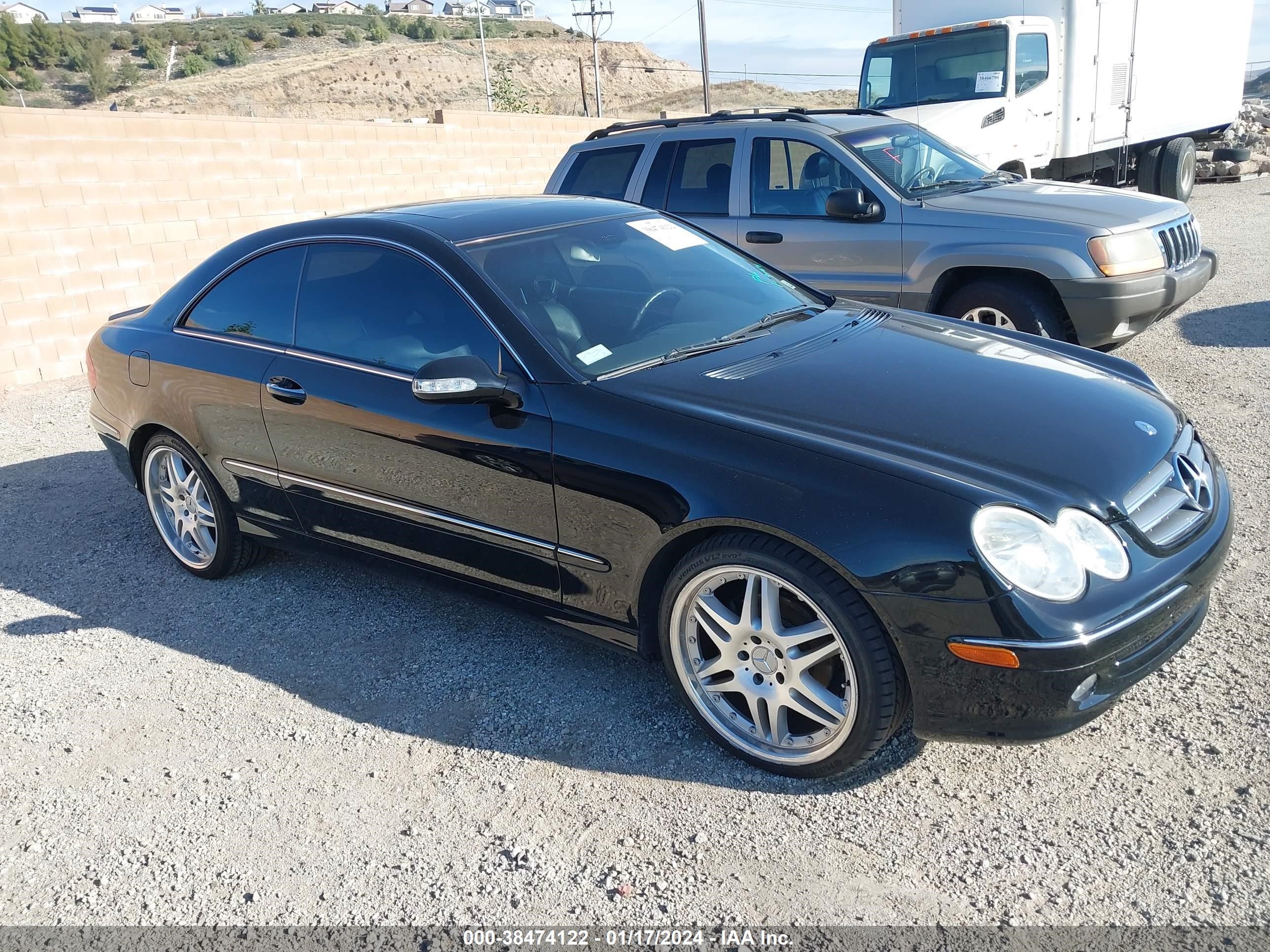 MERCEDES-BENZ CLK-KLASSE 2005 wdbtj65j05f124478