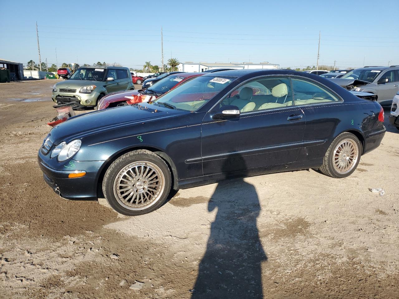 MERCEDES-BENZ CLK-KLASSE 2005 wdbtj65j25f151925