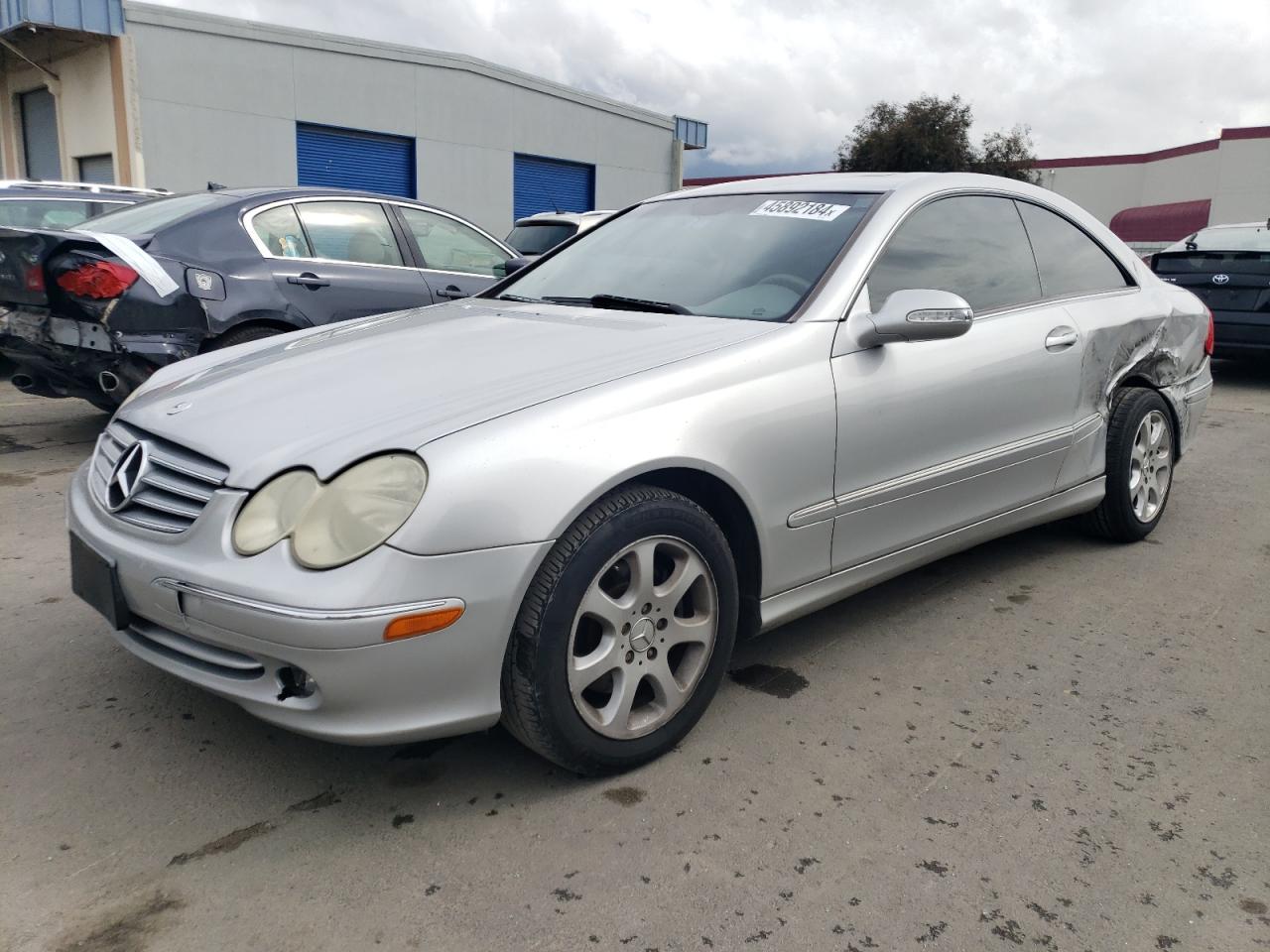 MERCEDES-BENZ CLK-KLASSE 2004 wdbtj65j34f117121