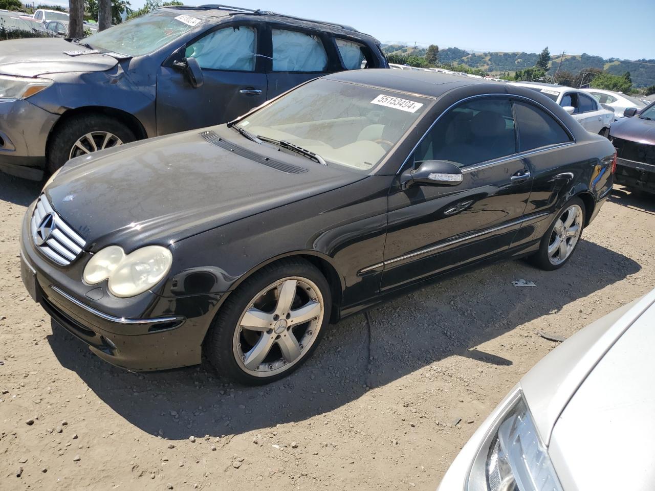 MERCEDES-BENZ CLK-KLASSE 2005 wdbtj65j45f138433