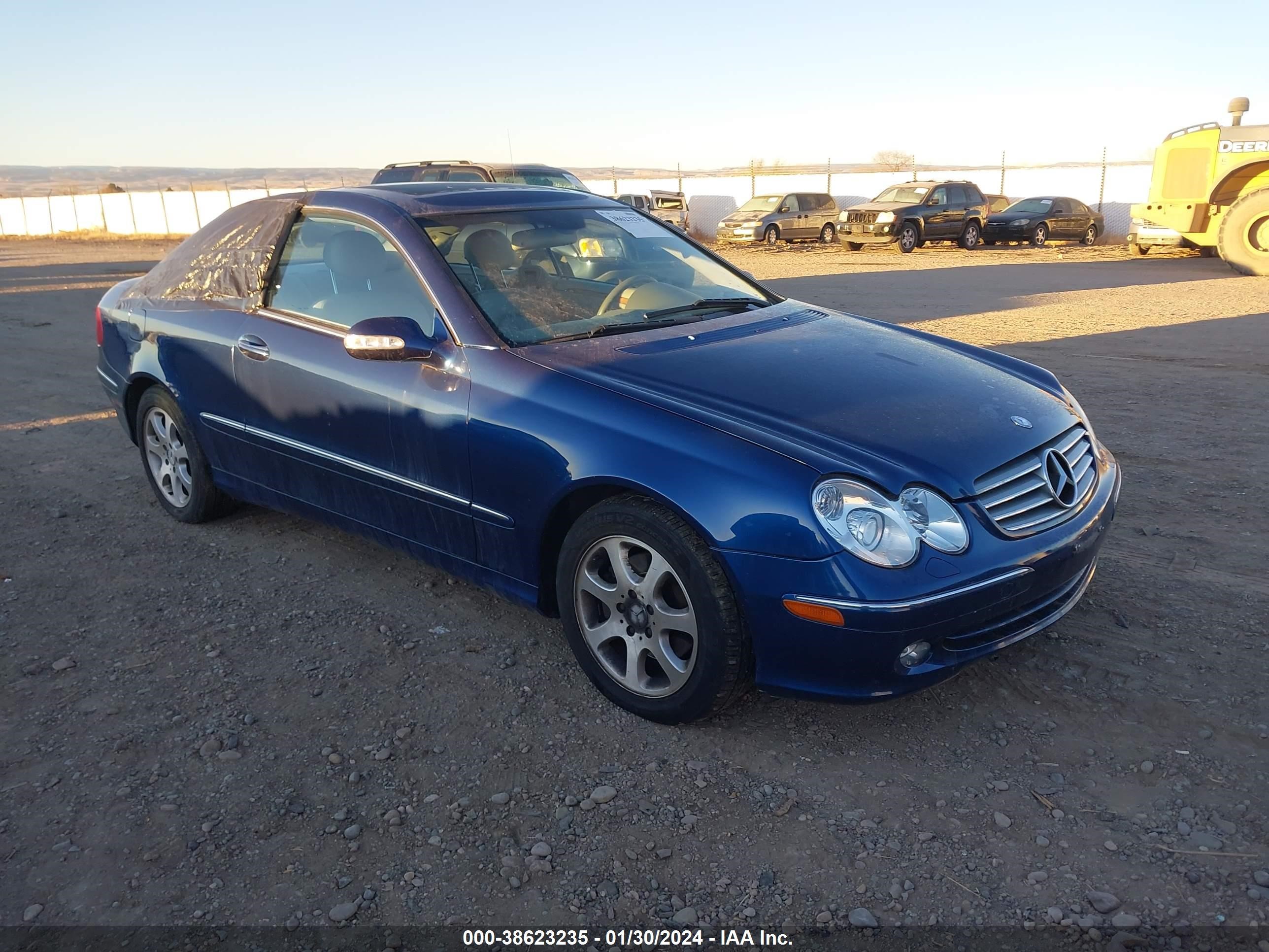 MERCEDES-BENZ CLK-KLASSE 2004 wdbtj65j74f077156