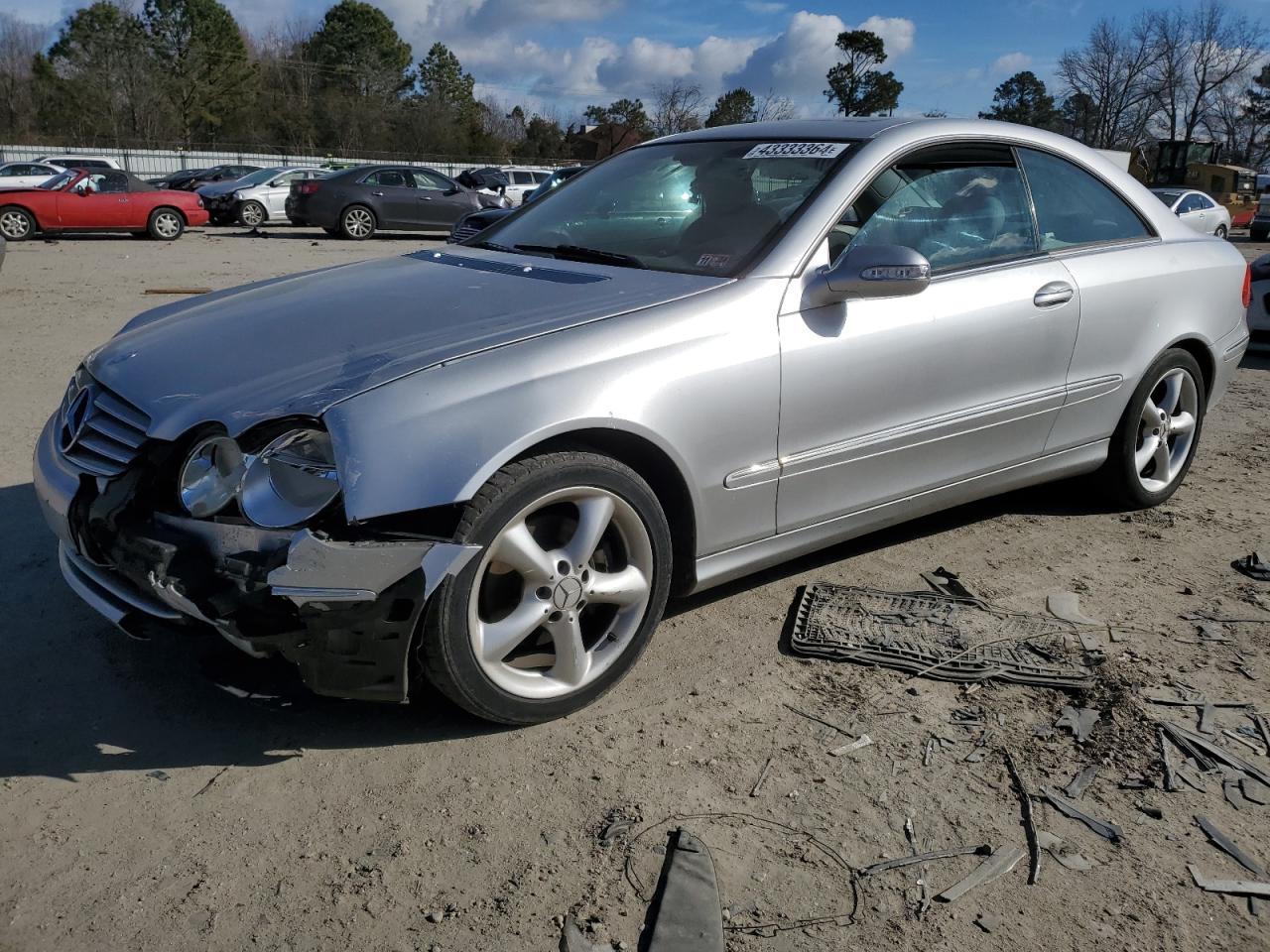 MERCEDES-BENZ CLK-KLASSE 2005 wdbtj65jx5f124651