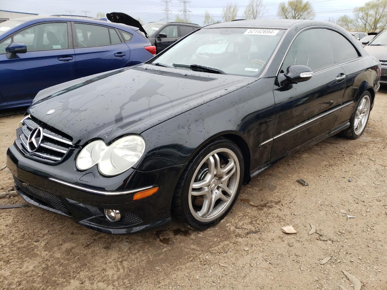 MERCEDES-BENZ CLK-KLASSE 2008 wdbtj72h08f245331