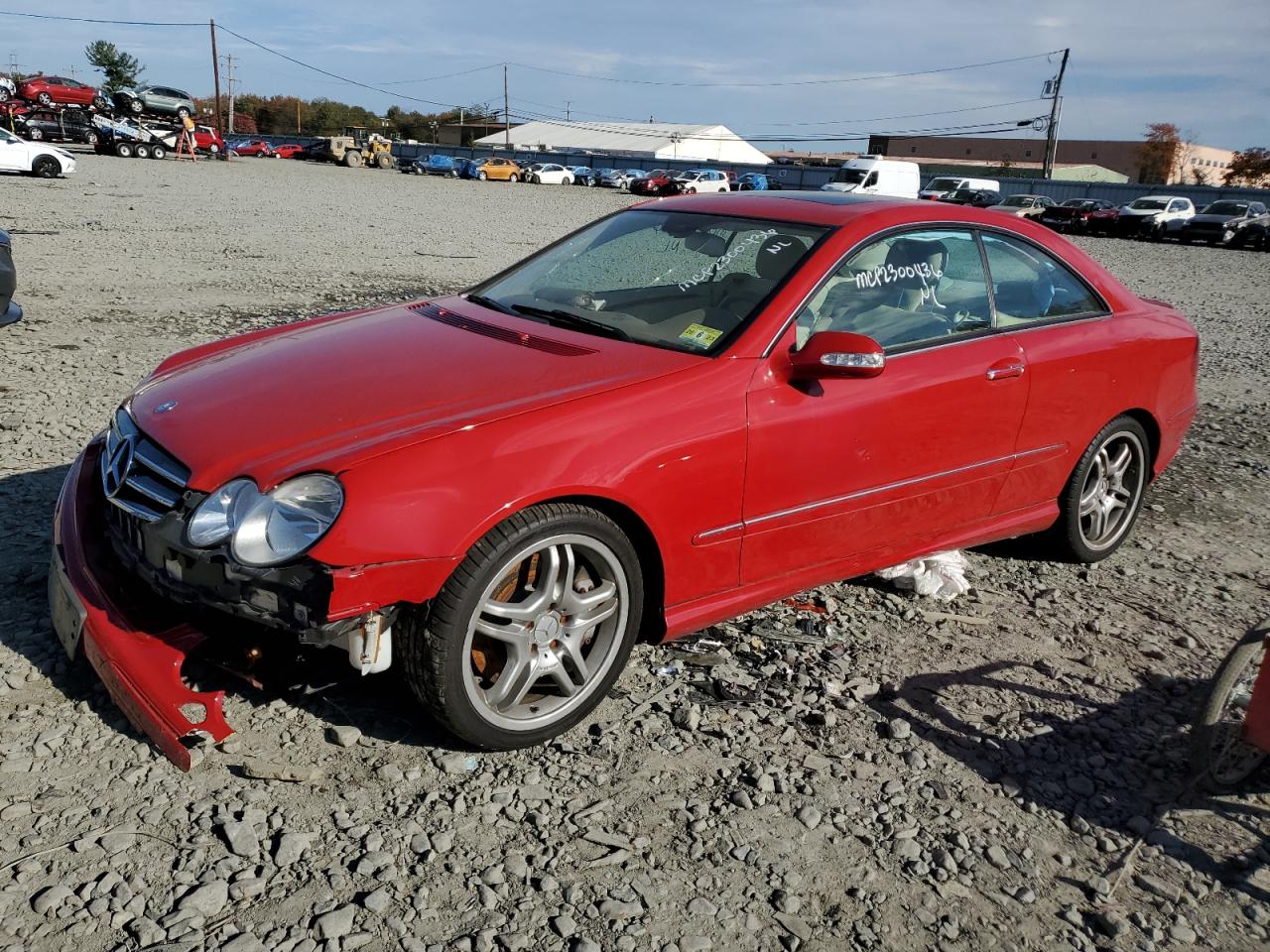 MERCEDES-BENZ CLK-KLASSE 2008 wdbtj72h08f248021