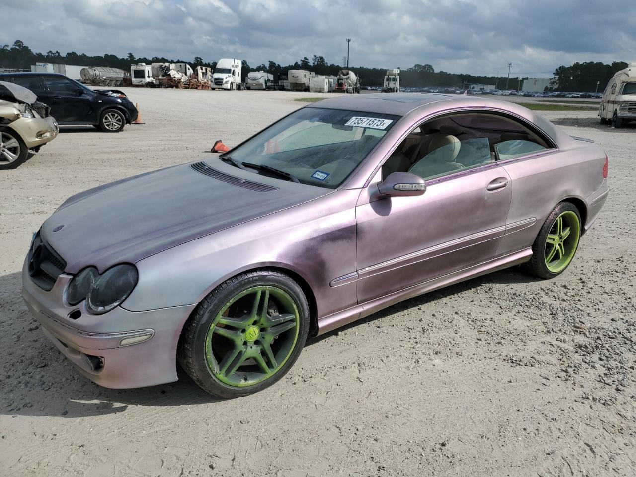 MERCEDES-BENZ CLK-KLASSE 2009 wdbtj72h09f262812