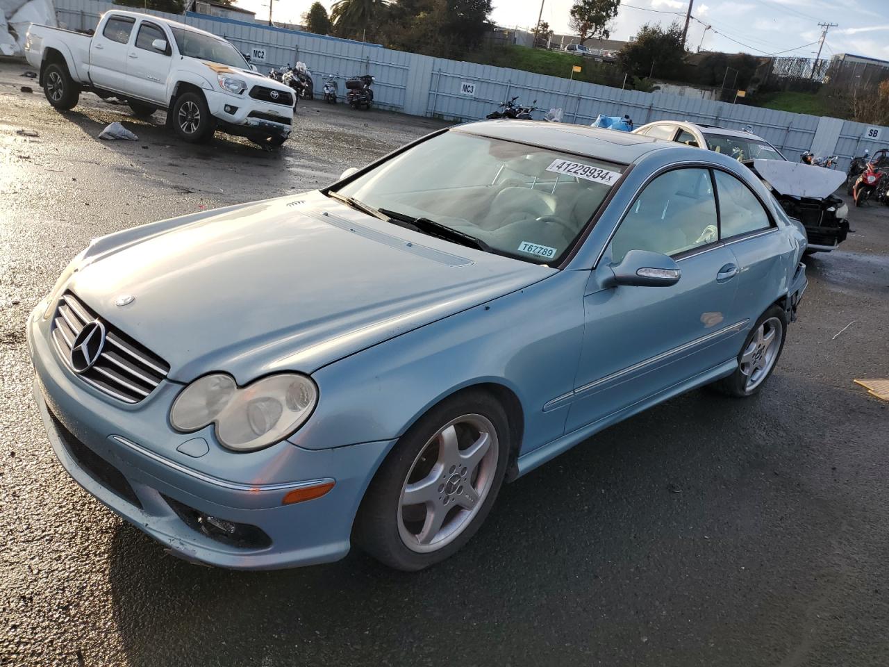 MERCEDES-BENZ CLK-KLASSE 2004 wdbtj75j24f113468