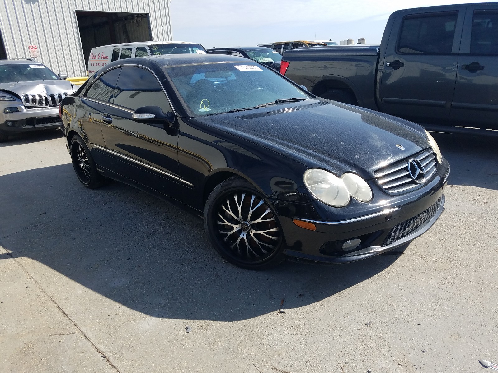 MERCEDES-BENZ CLK 500 2004 wdbtj75j34f114225