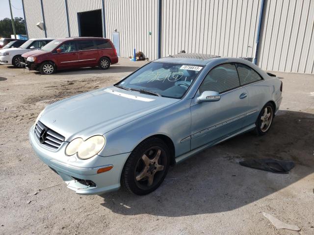 MERCEDES-BENZ CLK 500 2003 wdbtj75j53f007255