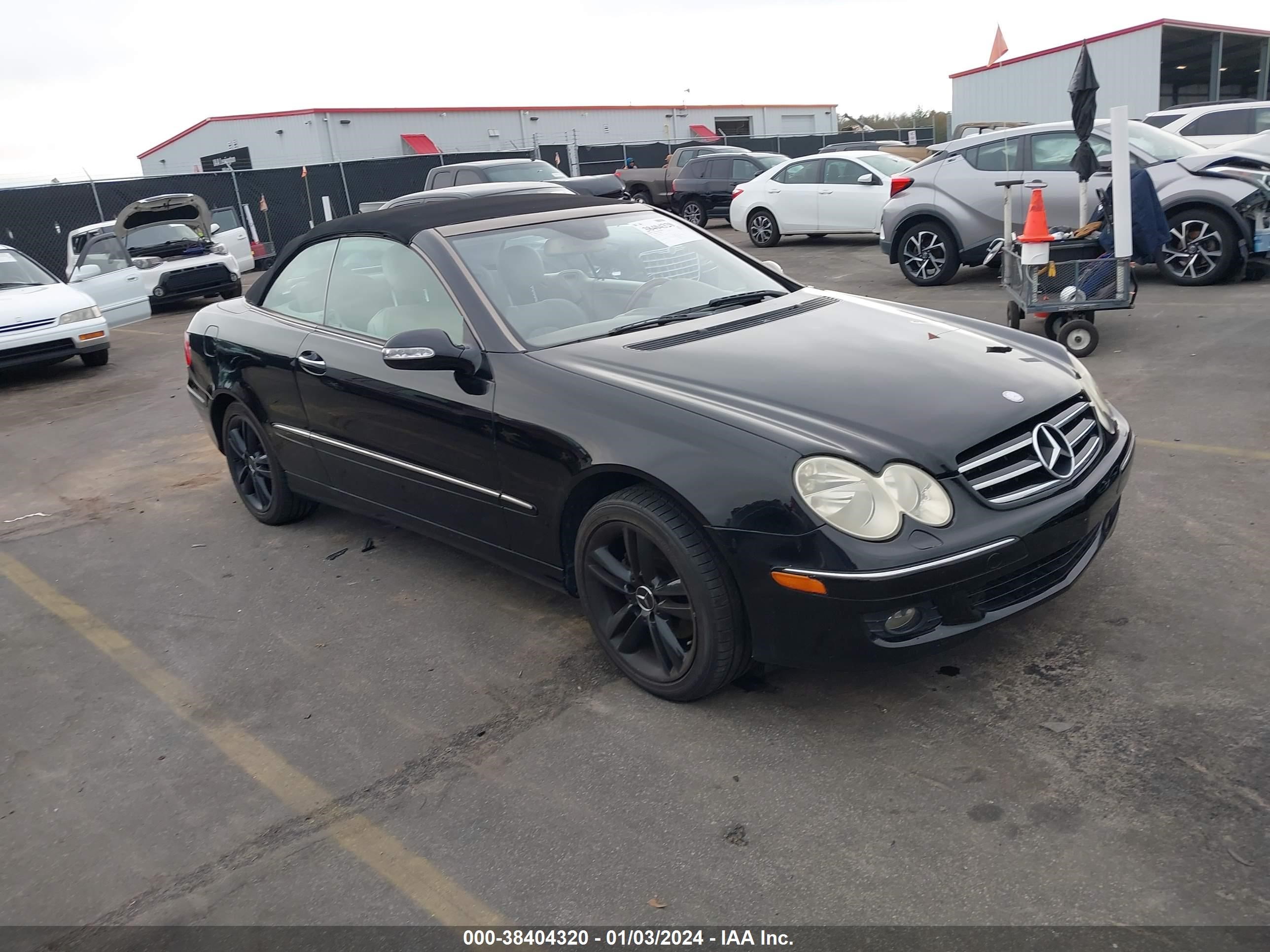 MERCEDES-BENZ CLK-KLASSE 2007 wdbtk56f47t082533