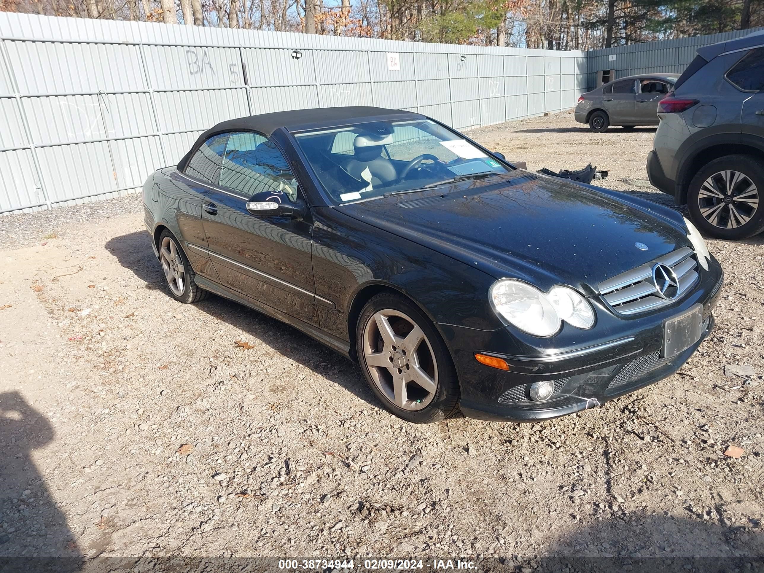 MERCEDES-BENZ CLK-KLASSE 2009 wdbtk56g89f261524