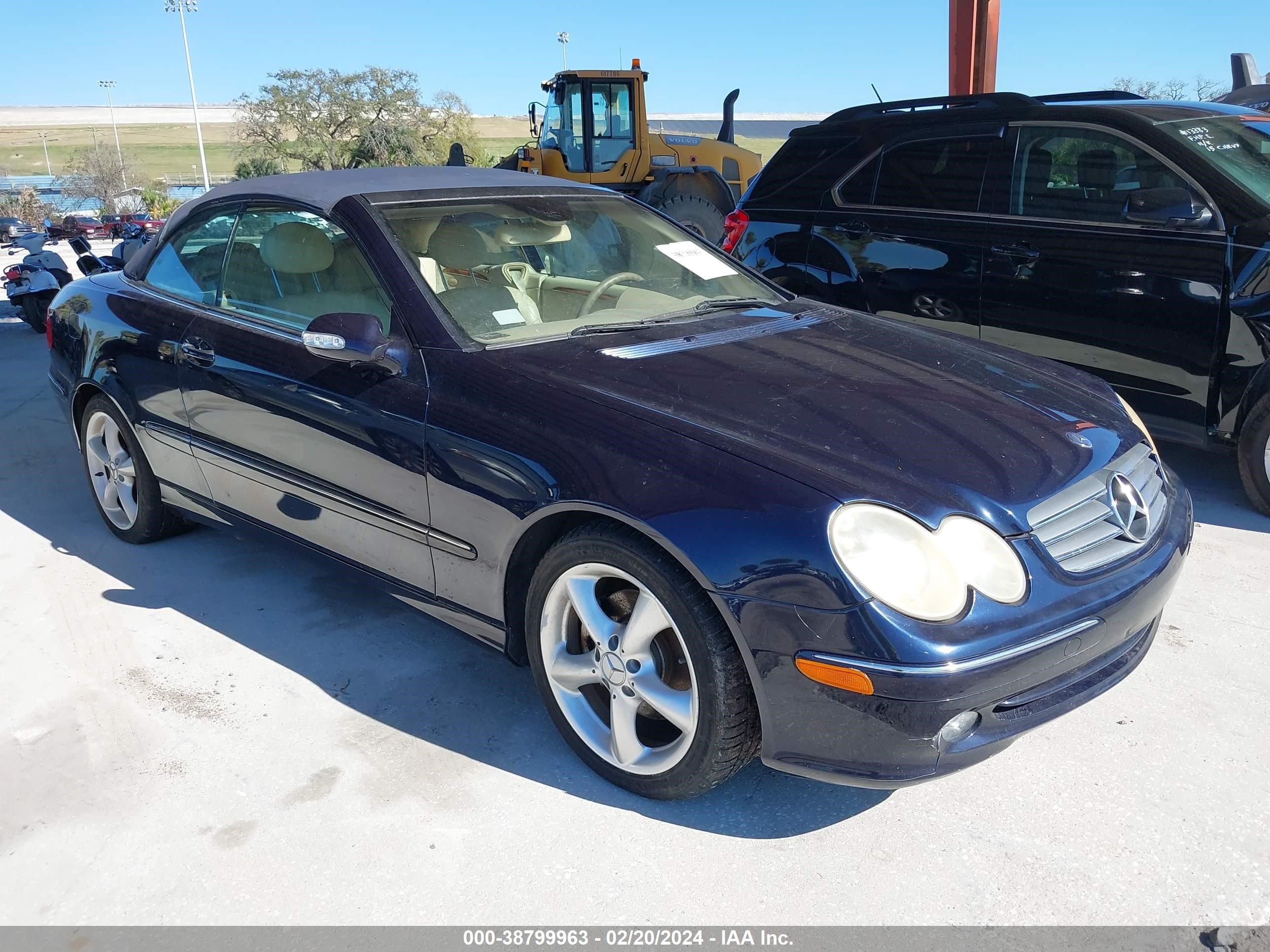 MERCEDES-BENZ CLK-KLASSE 2005 wdbtk65g05t039885