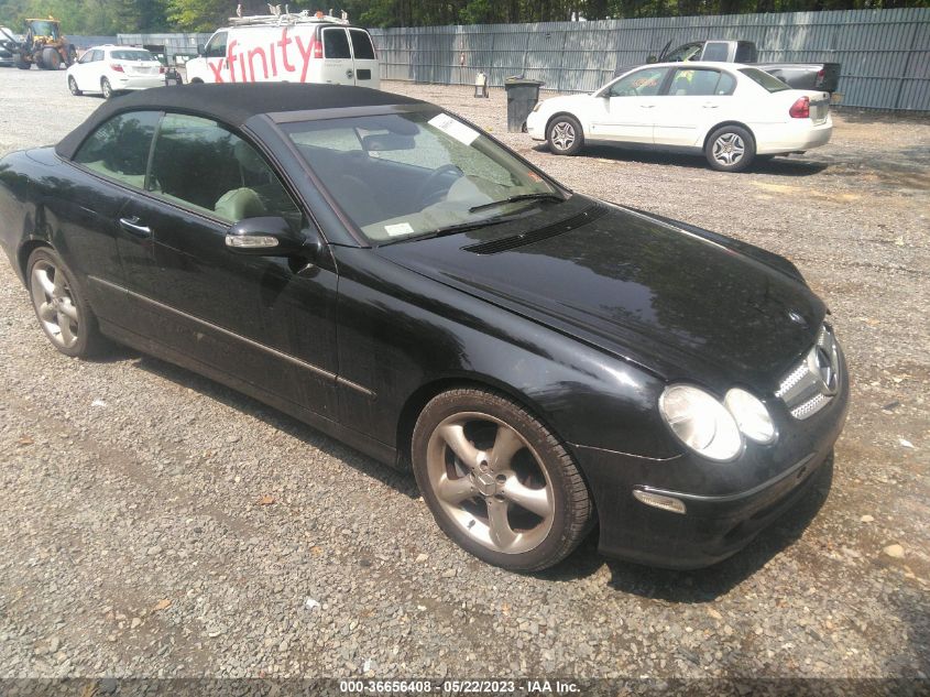 MERCEDES-BENZ CLK-KLASSE 2005 wdbtk65g75t040368