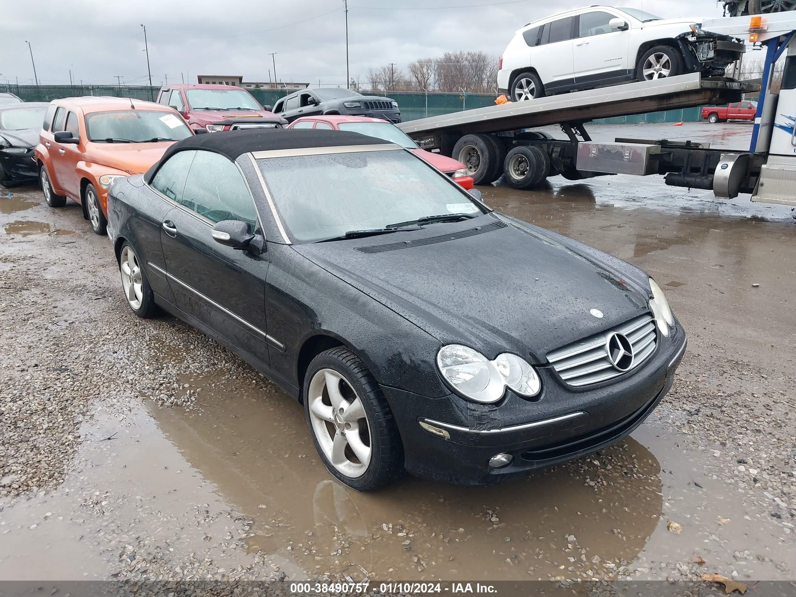 MERCEDES-BENZ CLK-KLASSE 2005 wdbtk65j35f150506