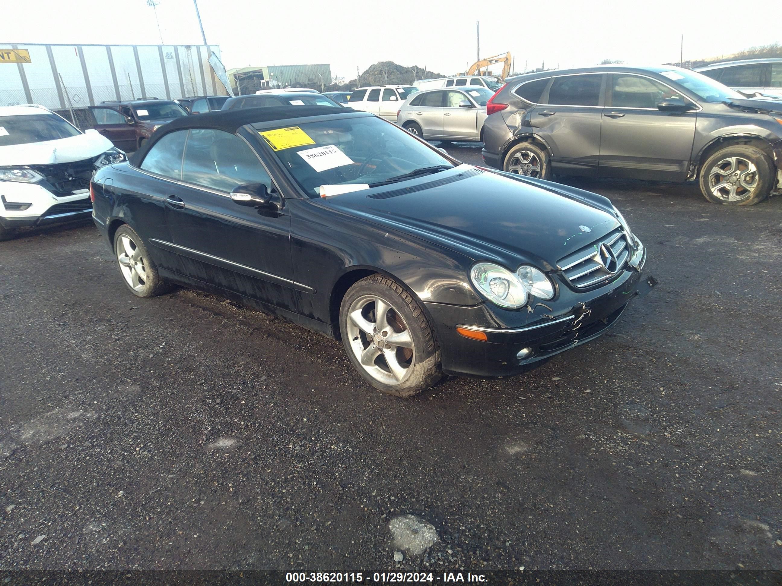 MERCEDES-BENZ CLK-KLASSE 2005 wdbtk65j45f148599