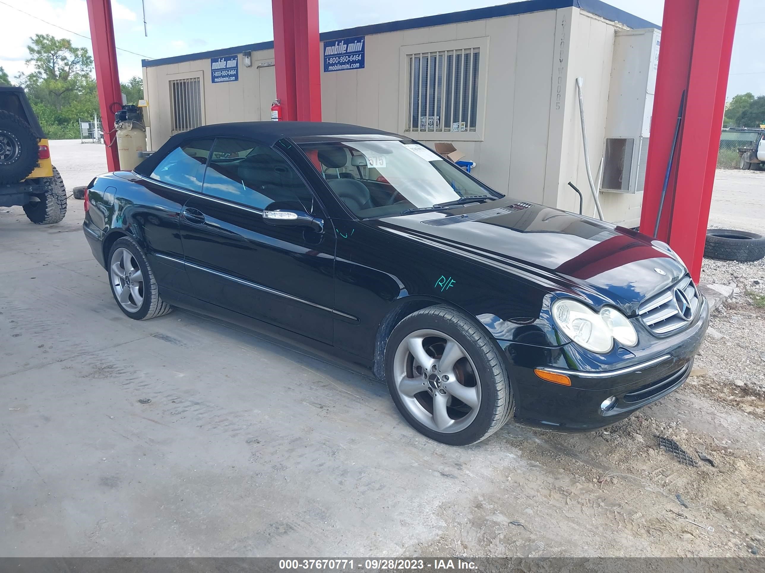 MERCEDES-BENZ CLK-KLASSE 2005 wdbtk65j55f123095