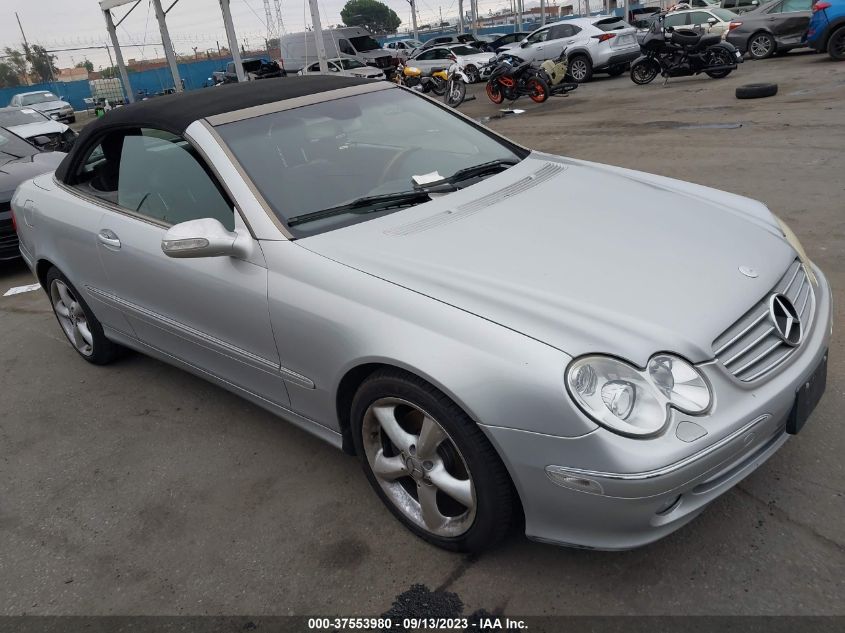 MERCEDES-BENZ CLK-KLASSE 2005 wdbtk65j85f130929