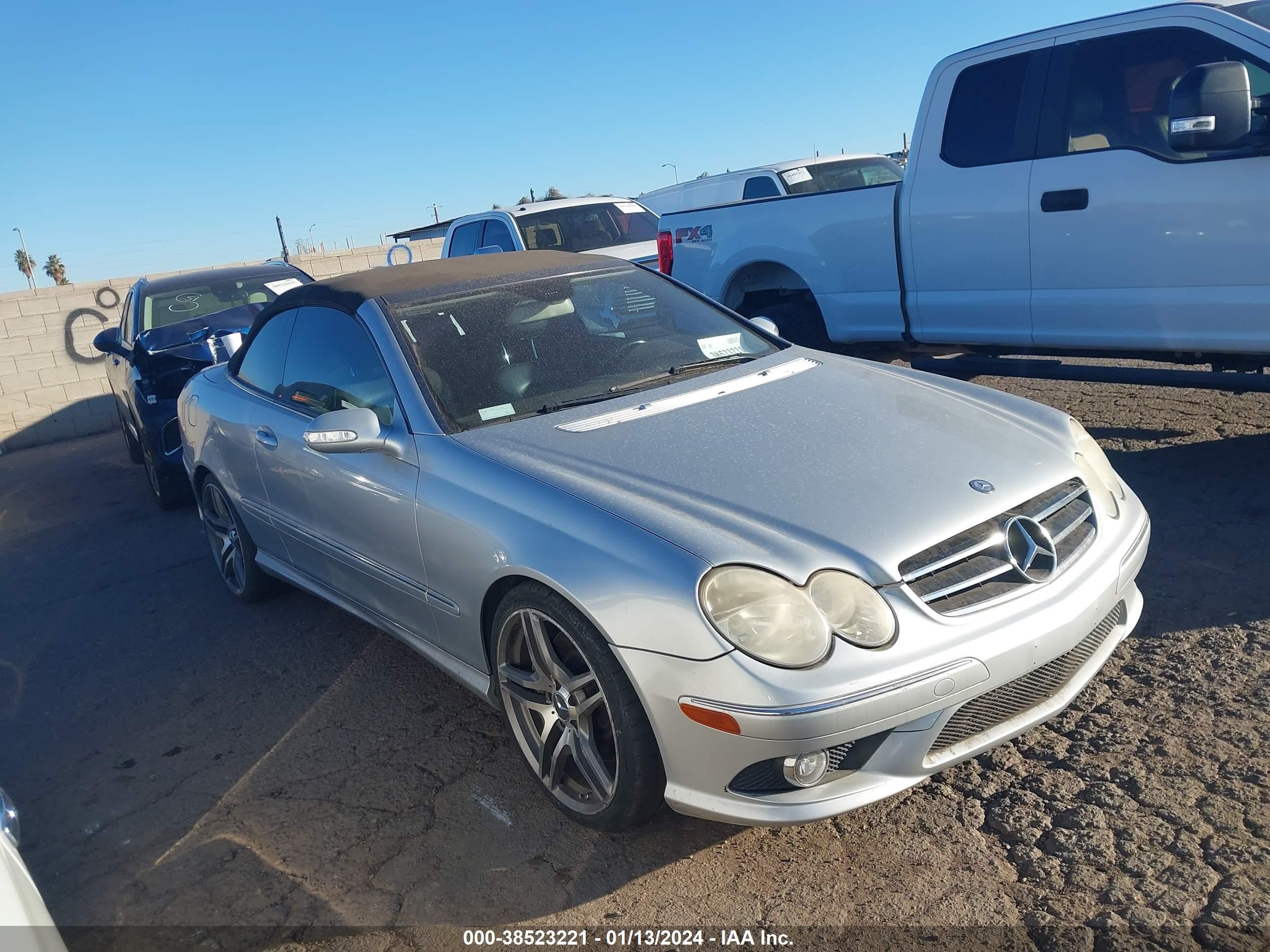 MERCEDES-BENZ CLK-KLASSE 2008 wdbtk72fx8t099758