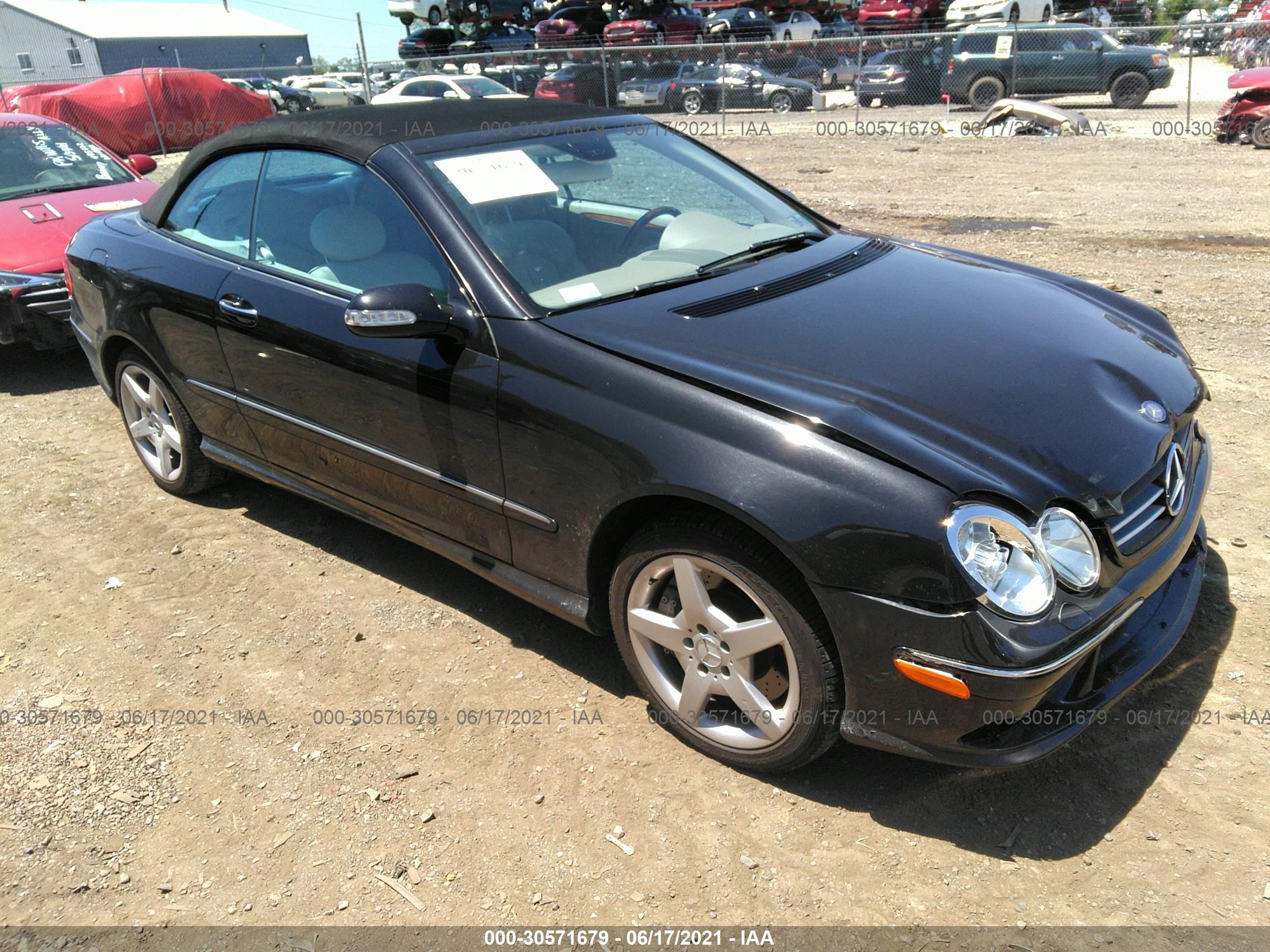 MERCEDES-BENZ CLK-KLASSE 2005 wdbtk75g25t038095