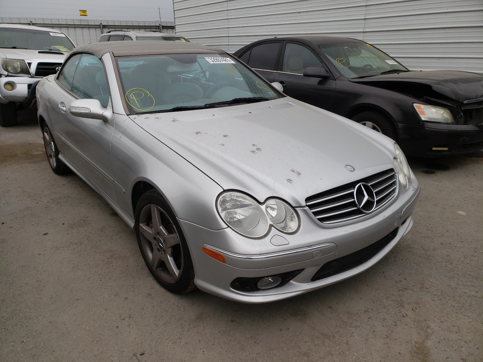 MERCEDES-BENZ CLK 500 2005 wdbtk75g85t034777