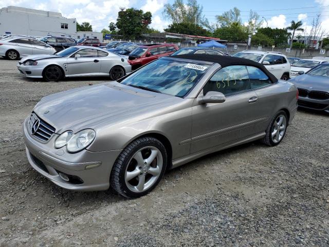 MERCEDES-BENZ CLK 500 2005 wdbtk75j05f140098