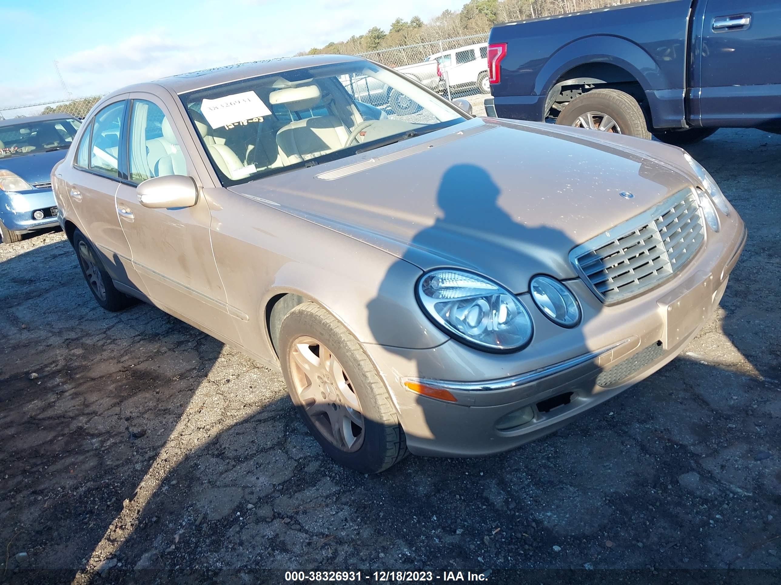 MERCEDES-BENZ E-KLASSE 2003 wdbuf65j13a130595