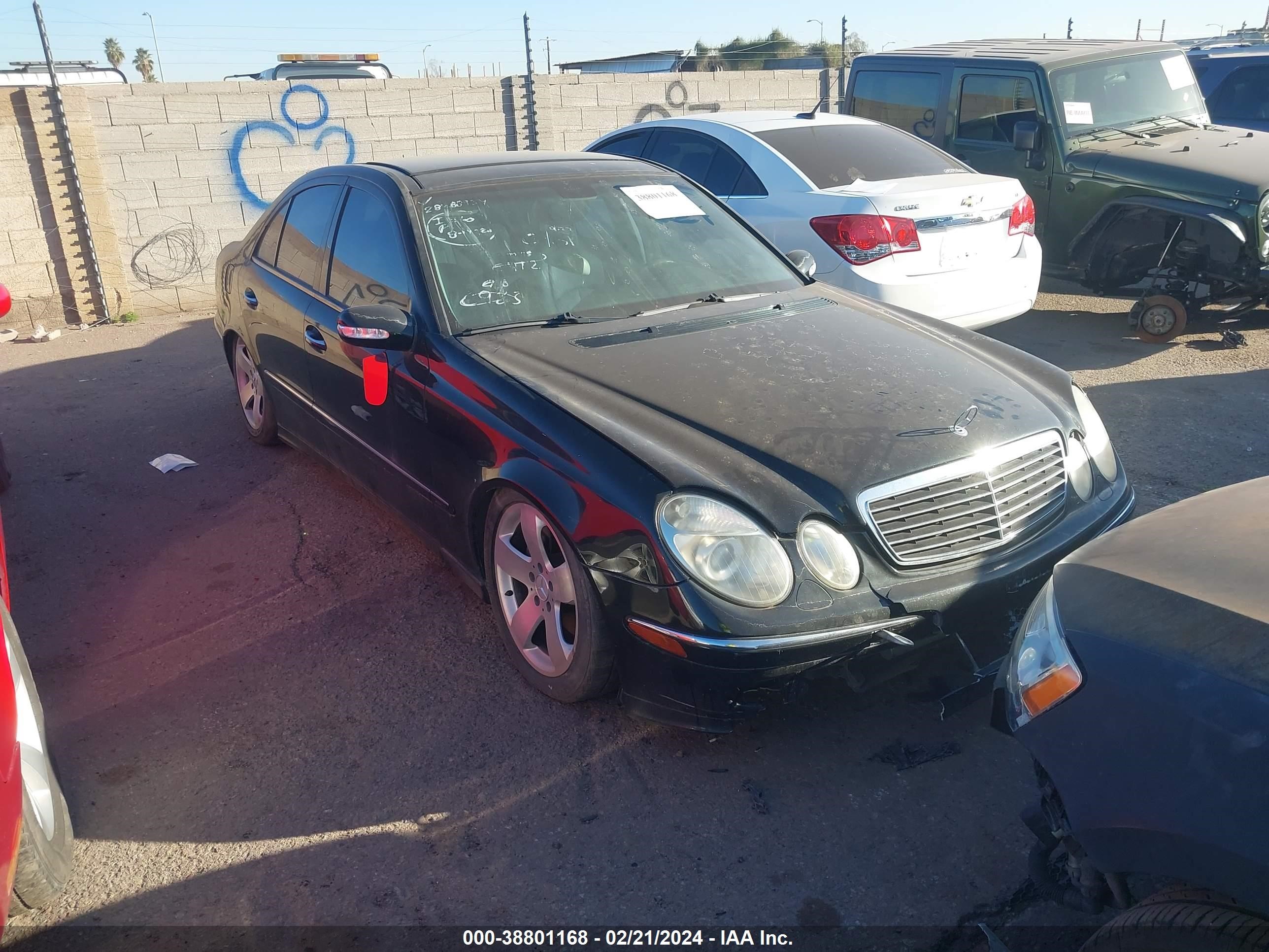 MERCEDES-BENZ E-KLASSE 2003 wdbuf70j83a205001