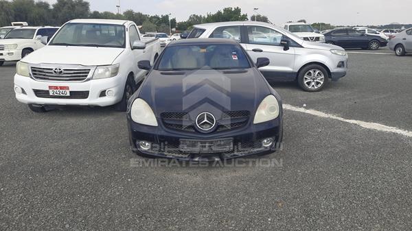 MERCEDES-BENZ SLK 200 2009 wdbwk45f69f217778